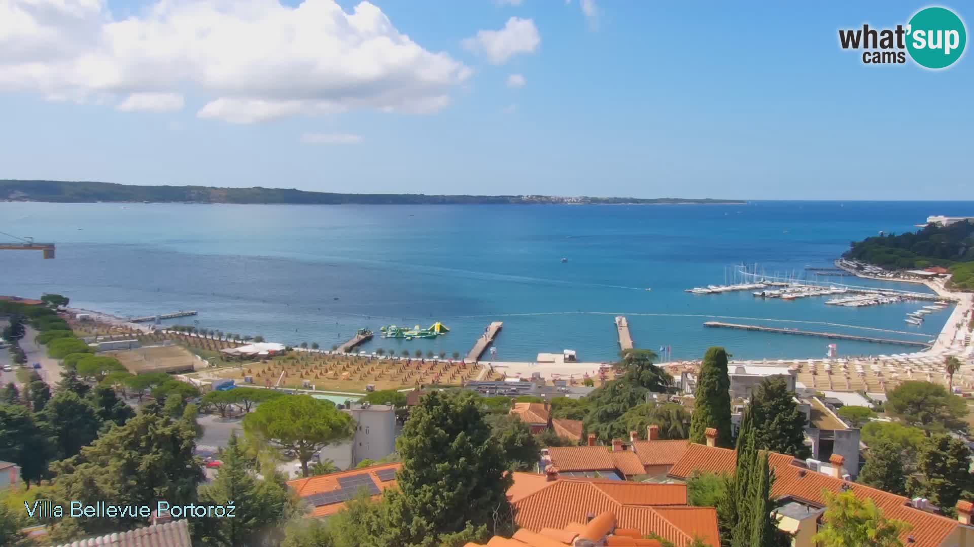 Live Cam Portorož – Panorama Villa Bellevue