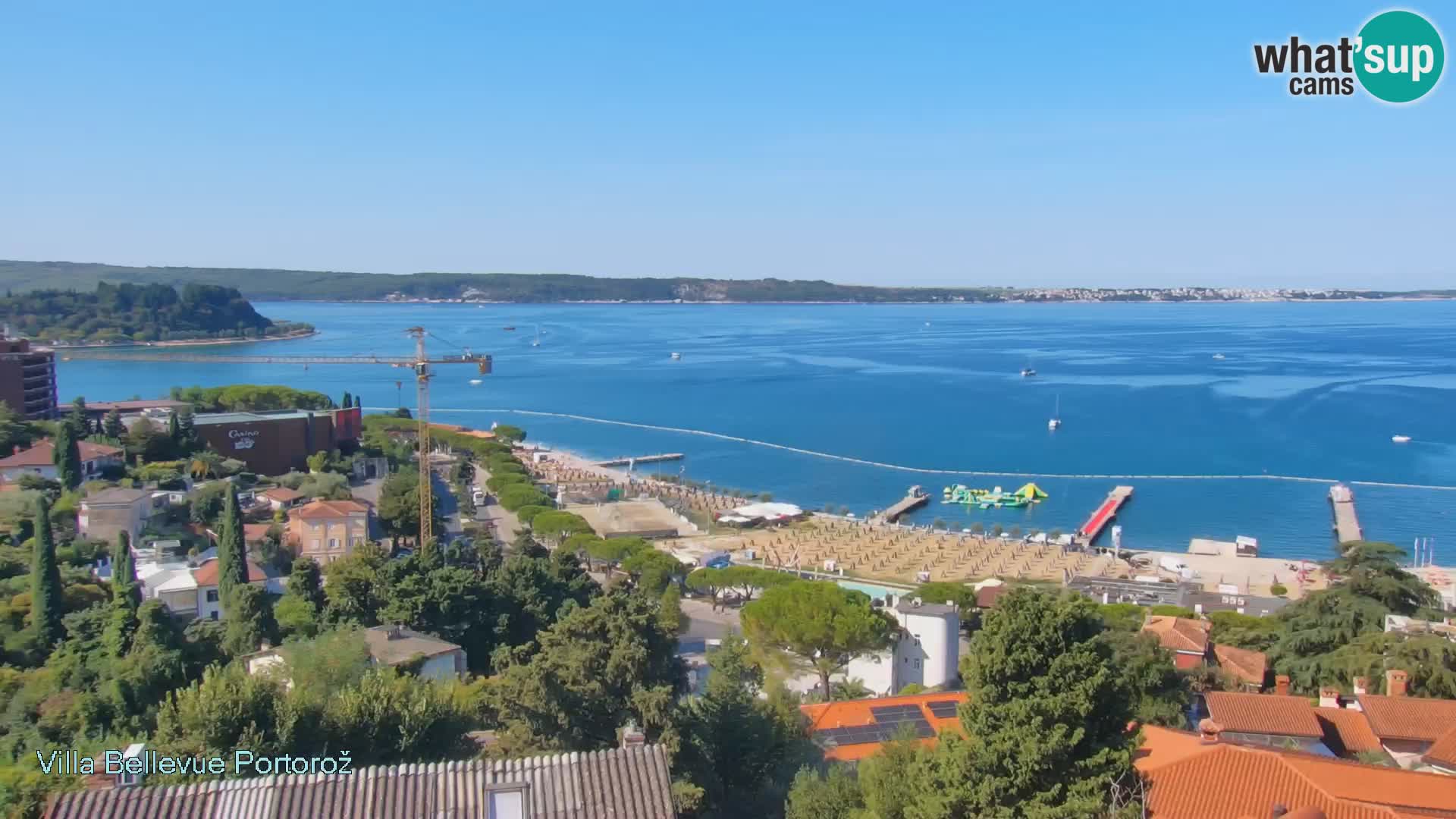Live Cam Portorož – Panorama Villa Bellevue