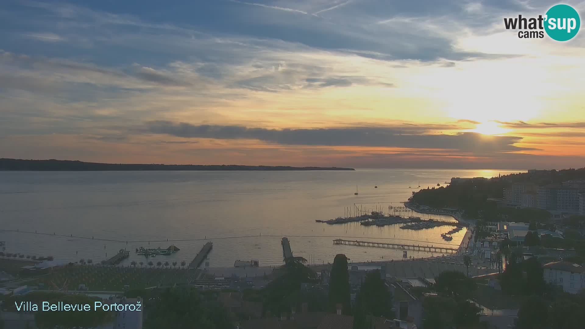 Webcam Portorož – Panorama Villa Bellevue