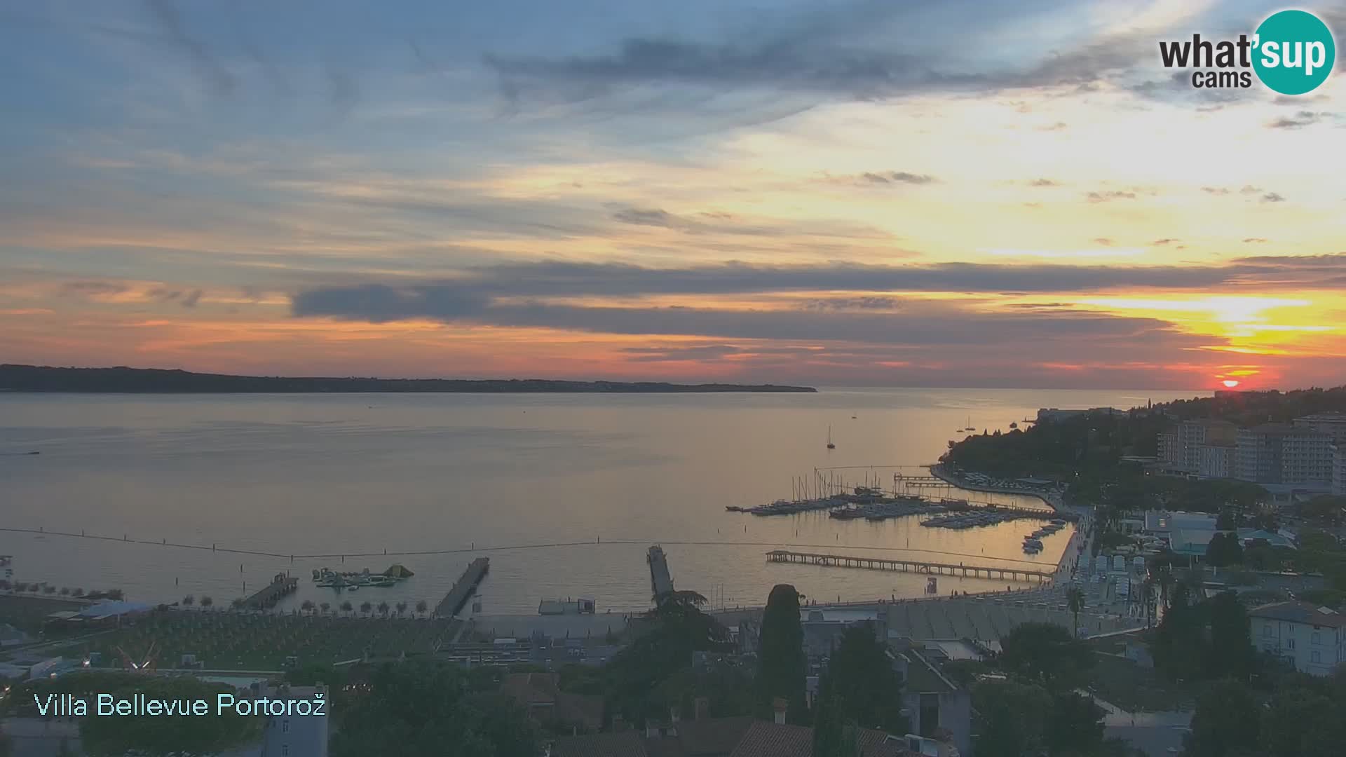 Webcam Portorož – Panorama Villa Bellevue