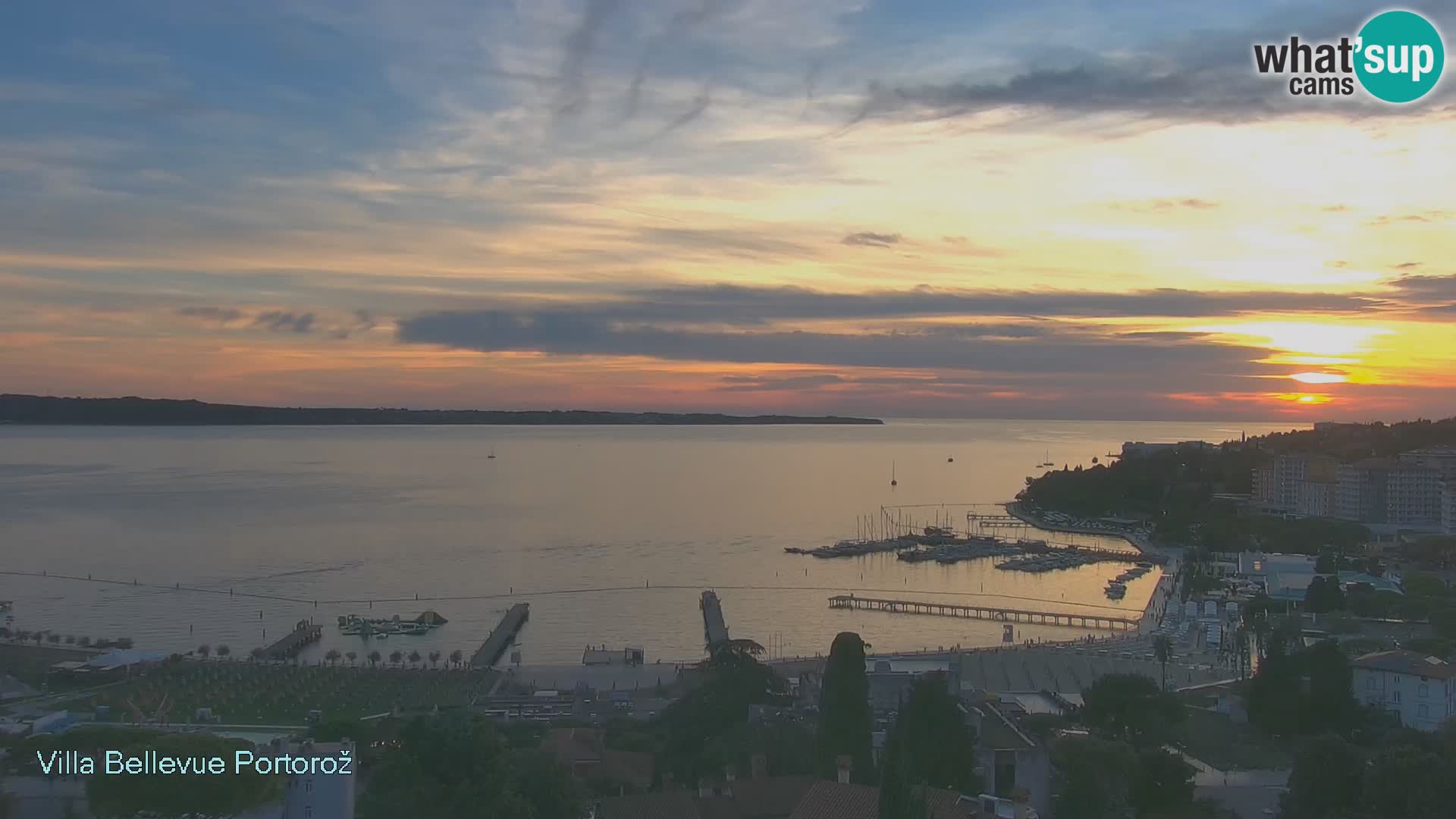 Webcam Portorož – Panorama Villa Bellevue