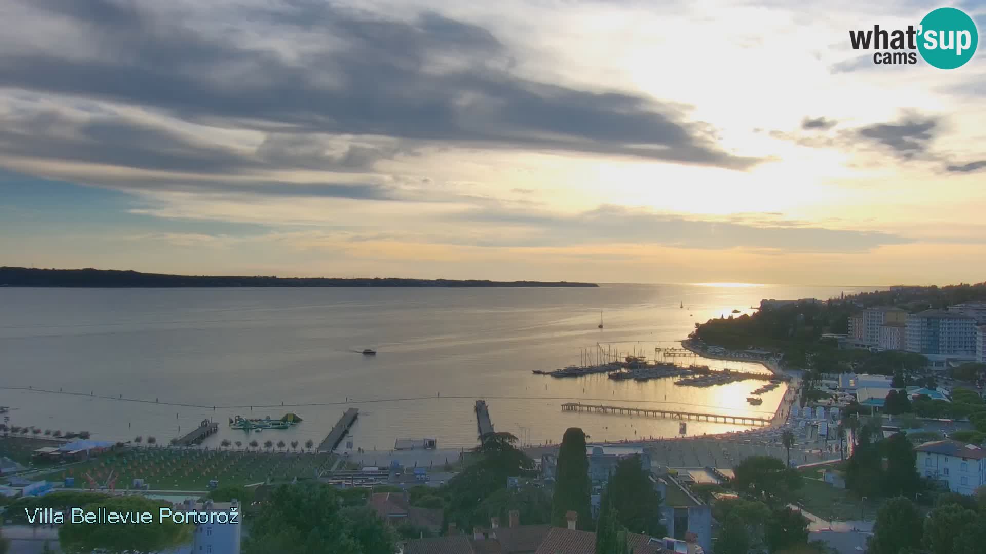 Live Cam Portorož – Panorama Villa Bellevue