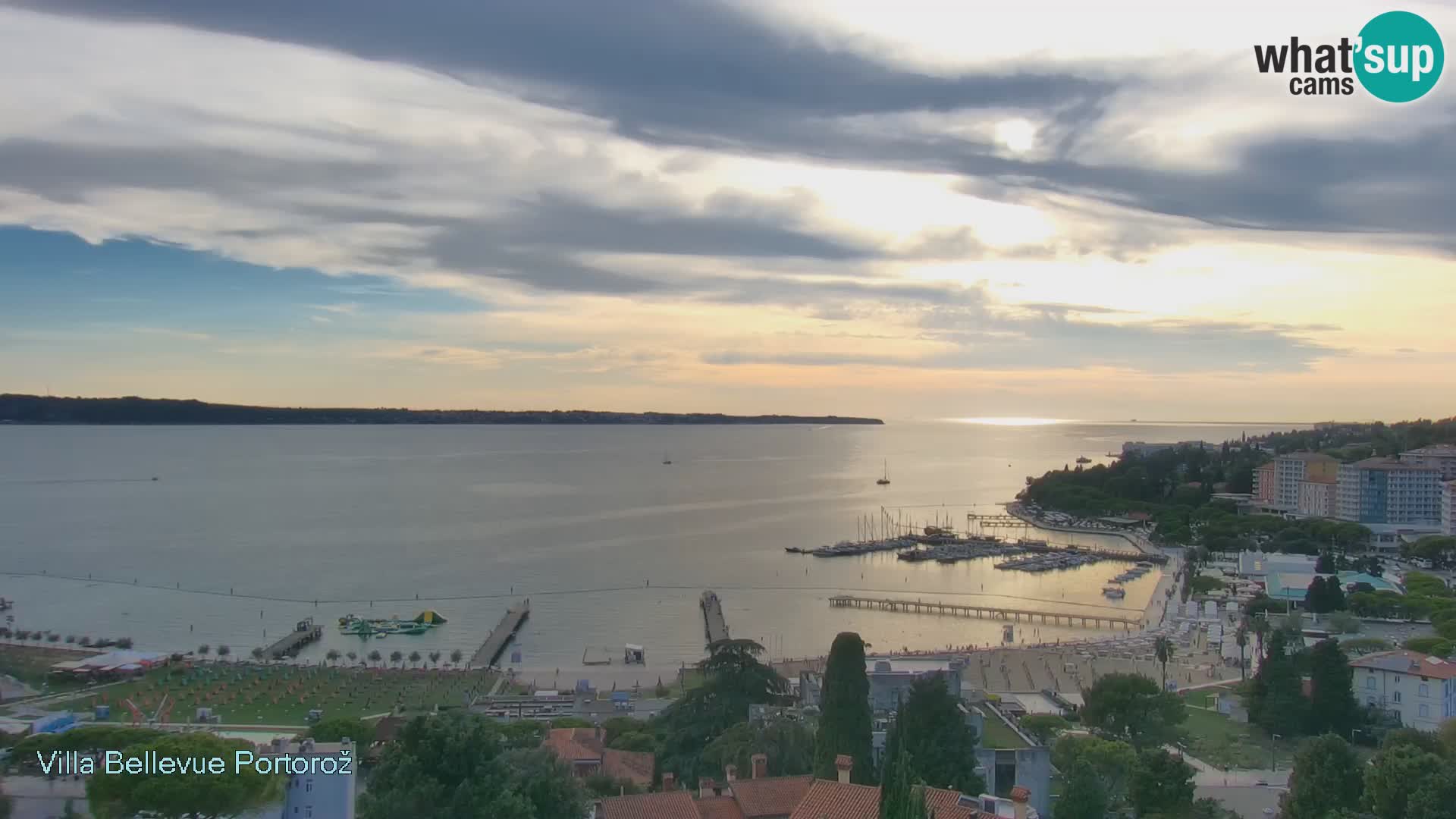Live Cam Portorož – Panorama Villa Bellevue