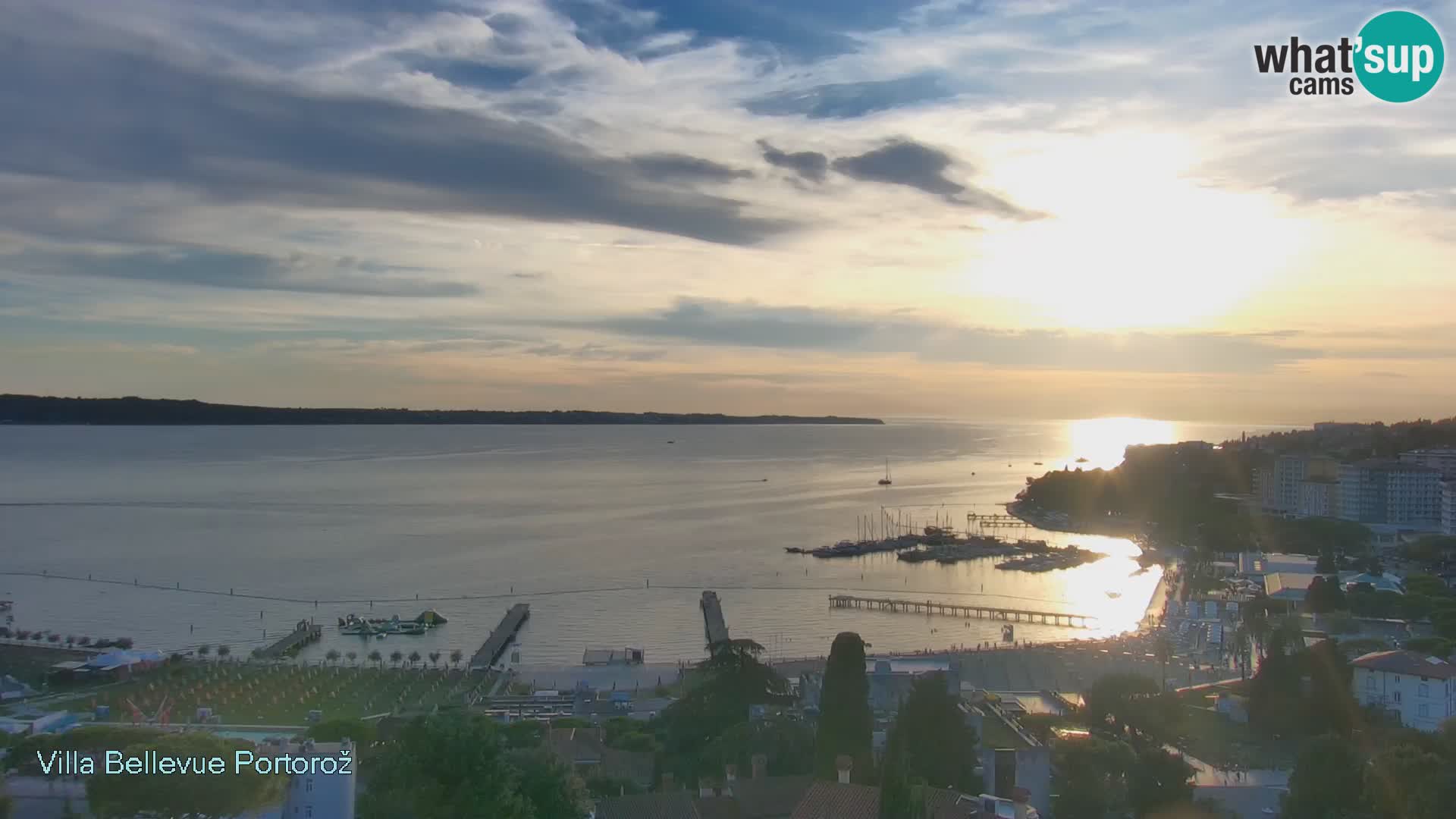 Webcam Portorož – Panorama Villa Bellevue