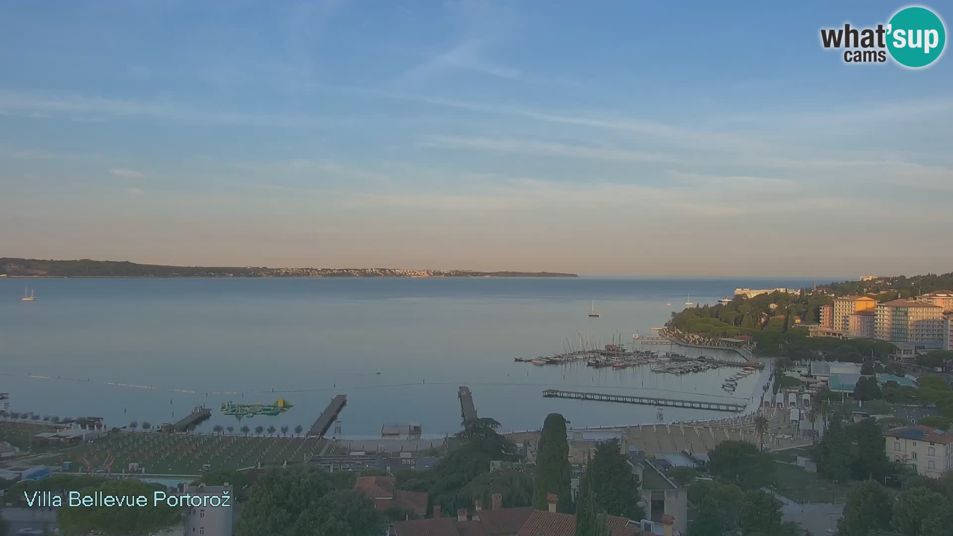 Live Cam Portorož – Panorama Villa Bellevue