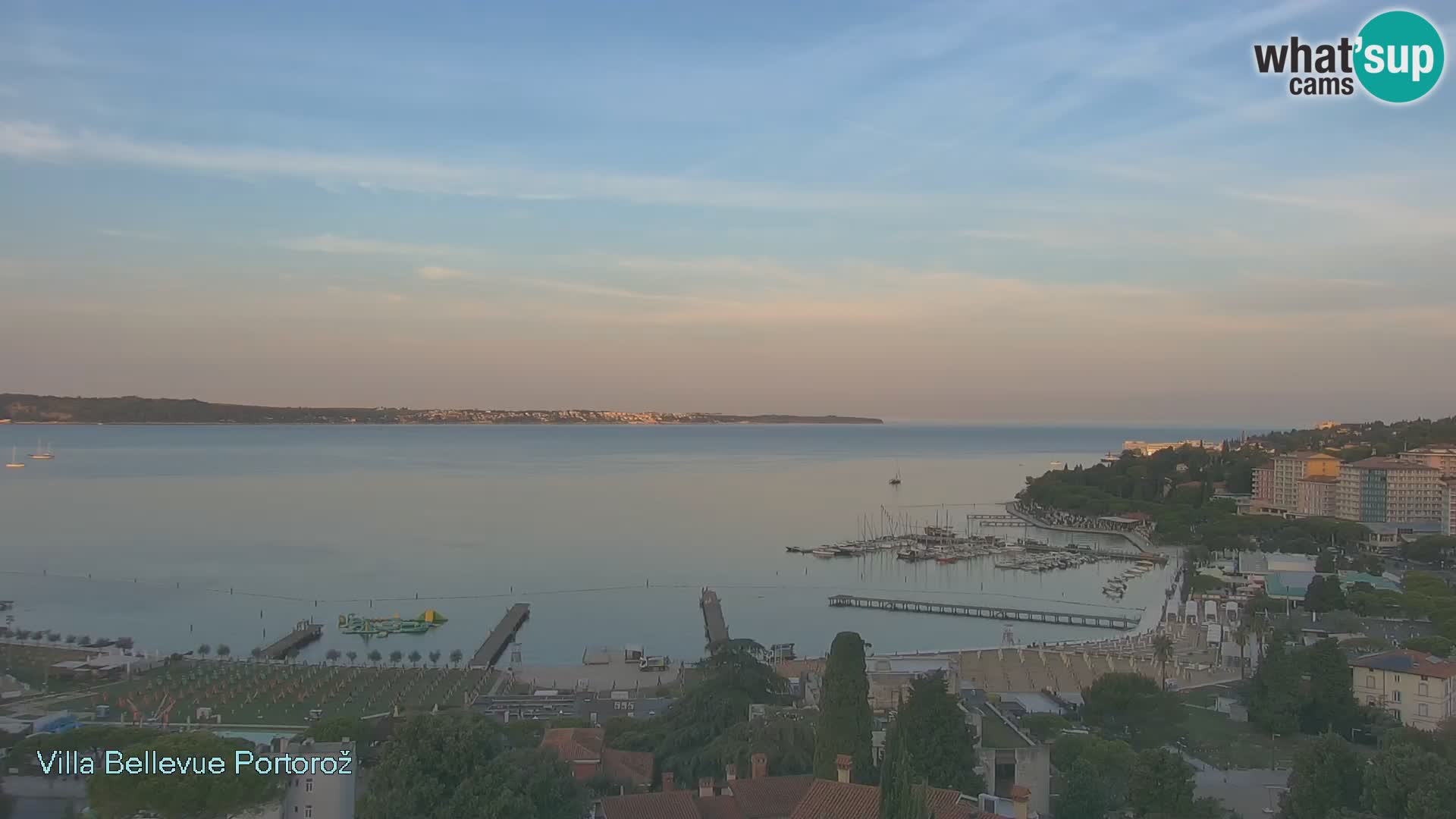 Live Cam Portorož – Panorama Villa Bellevue
