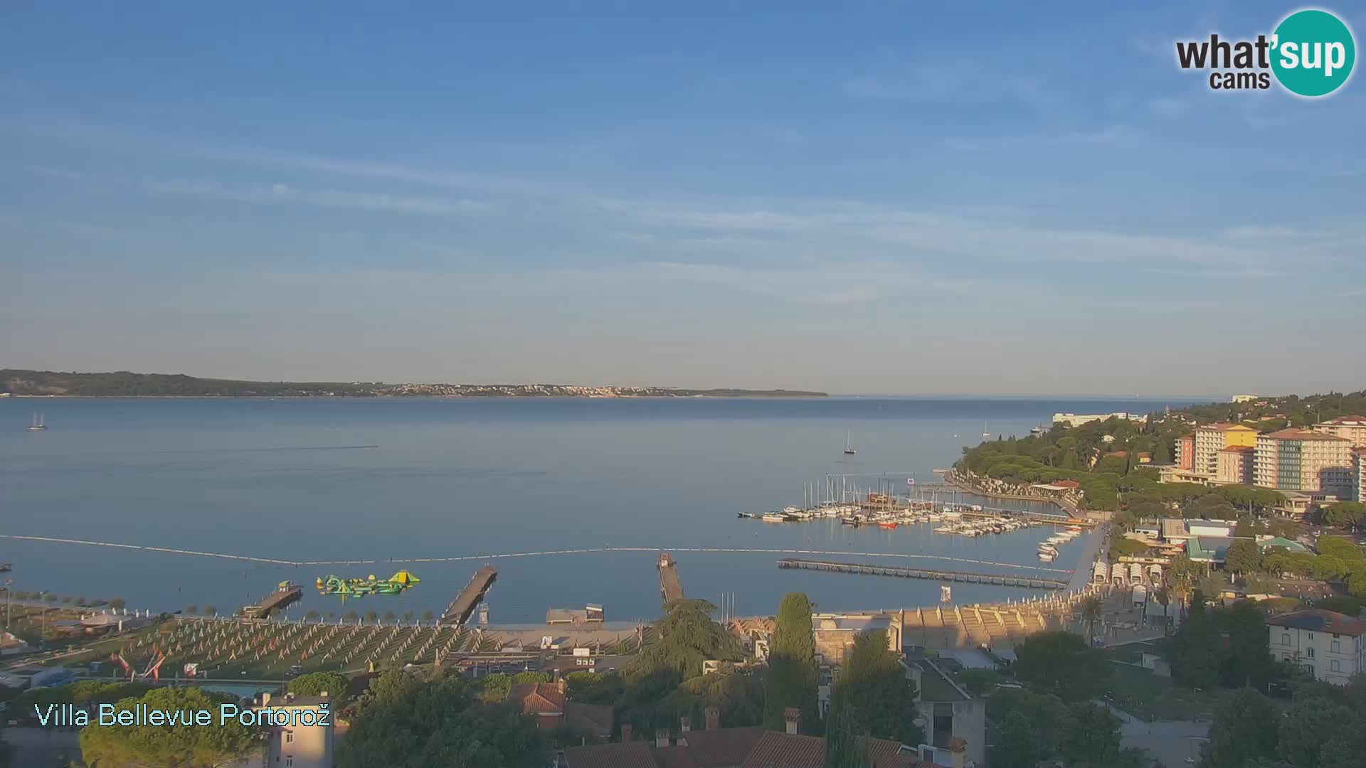 Live Cam Portorož – Panorama Villa Bellevue