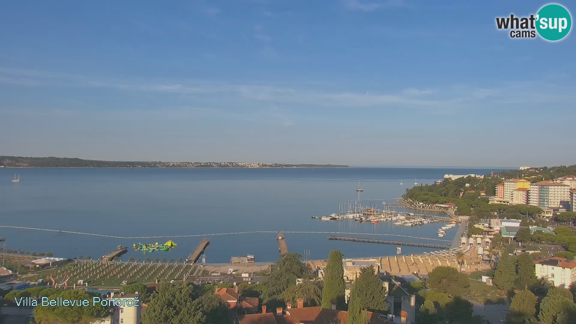 Live Cam Portorož – Panorama Villa Bellevue