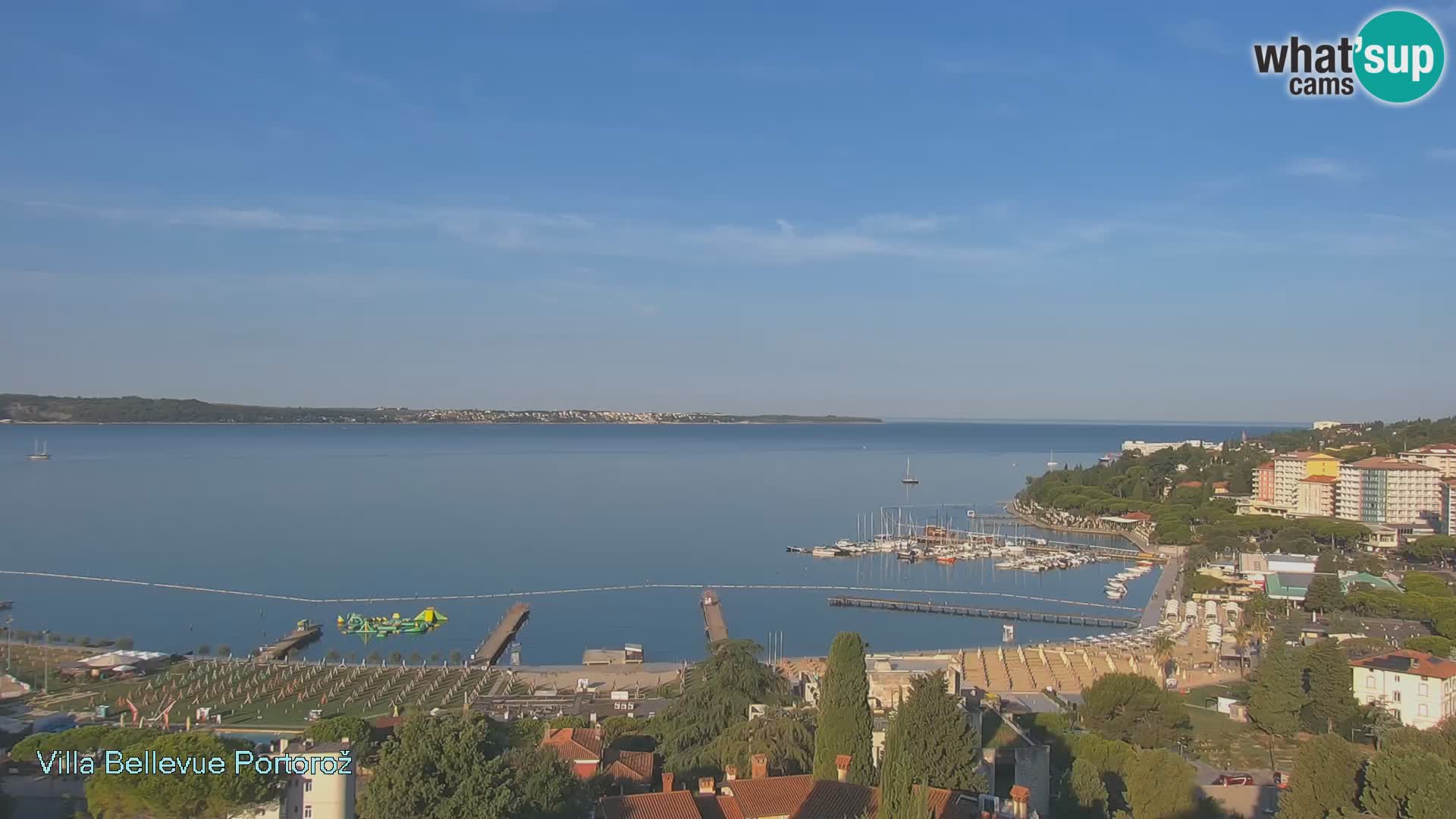 Live Cam Portorož – Panorama Villa Bellevue