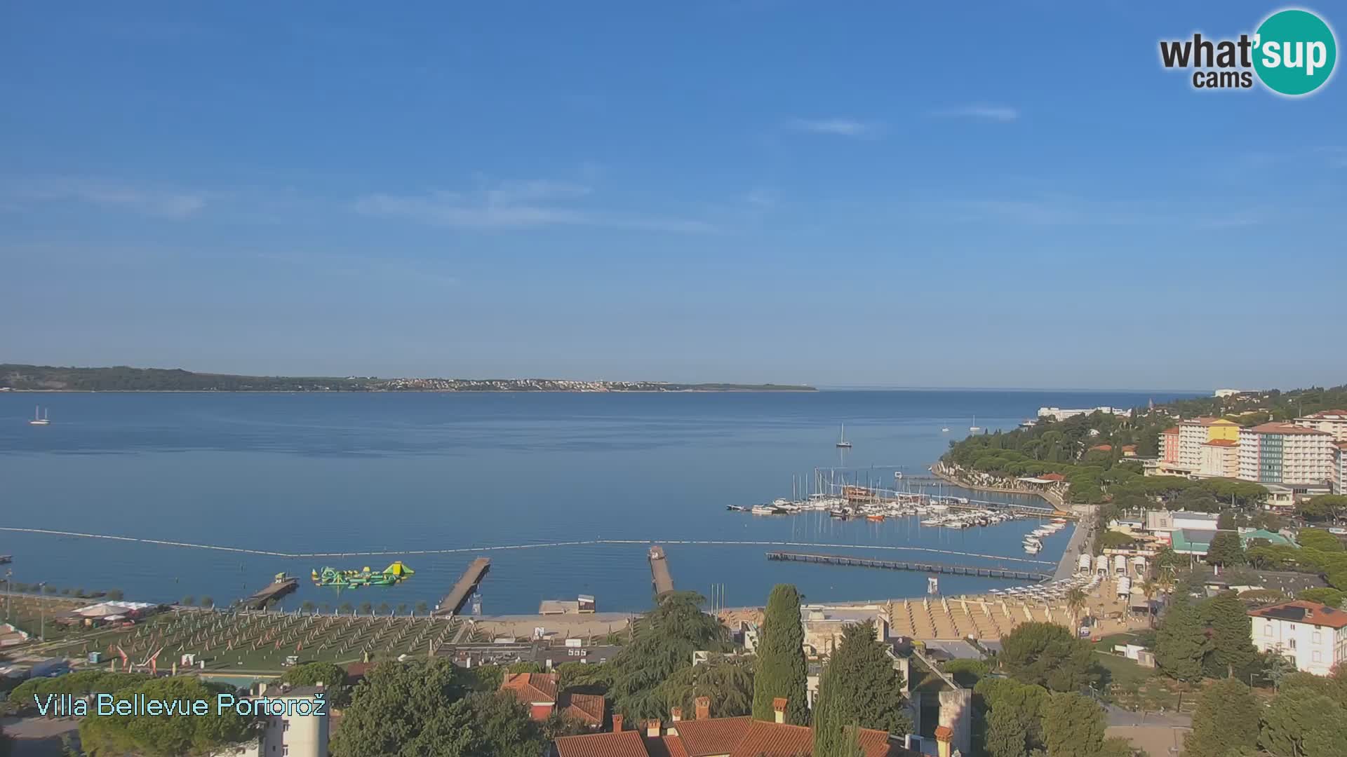 Live Cam Portorož – Panorama Villa Bellevue