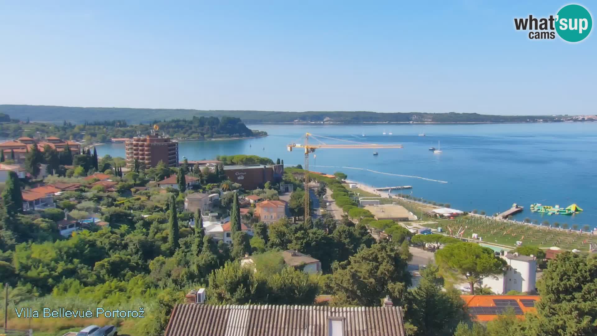 Live Cam Portorož – Panorama Villa Bellevue