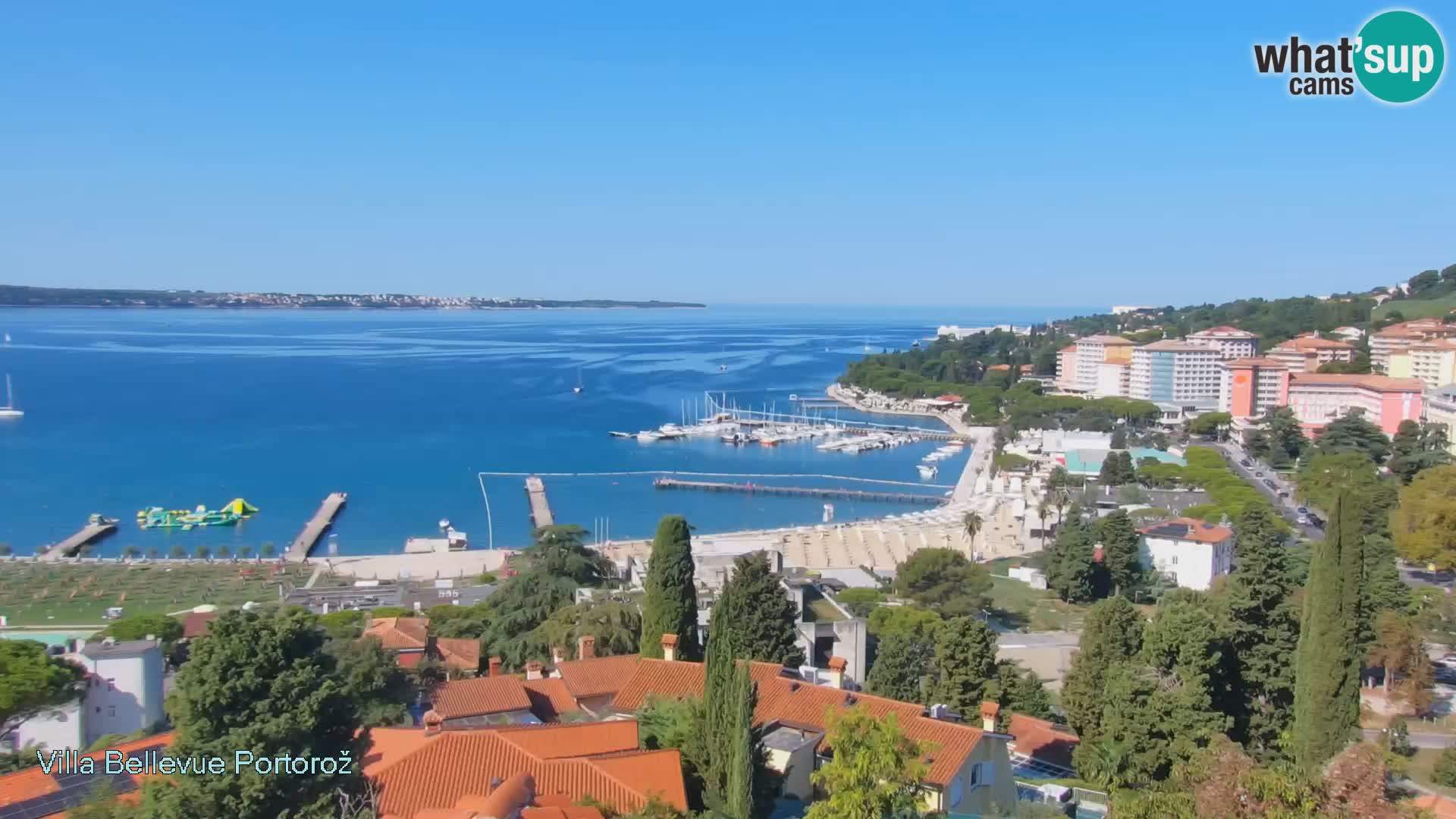 Live Cam Portorož – Panorama Villa Bellevue