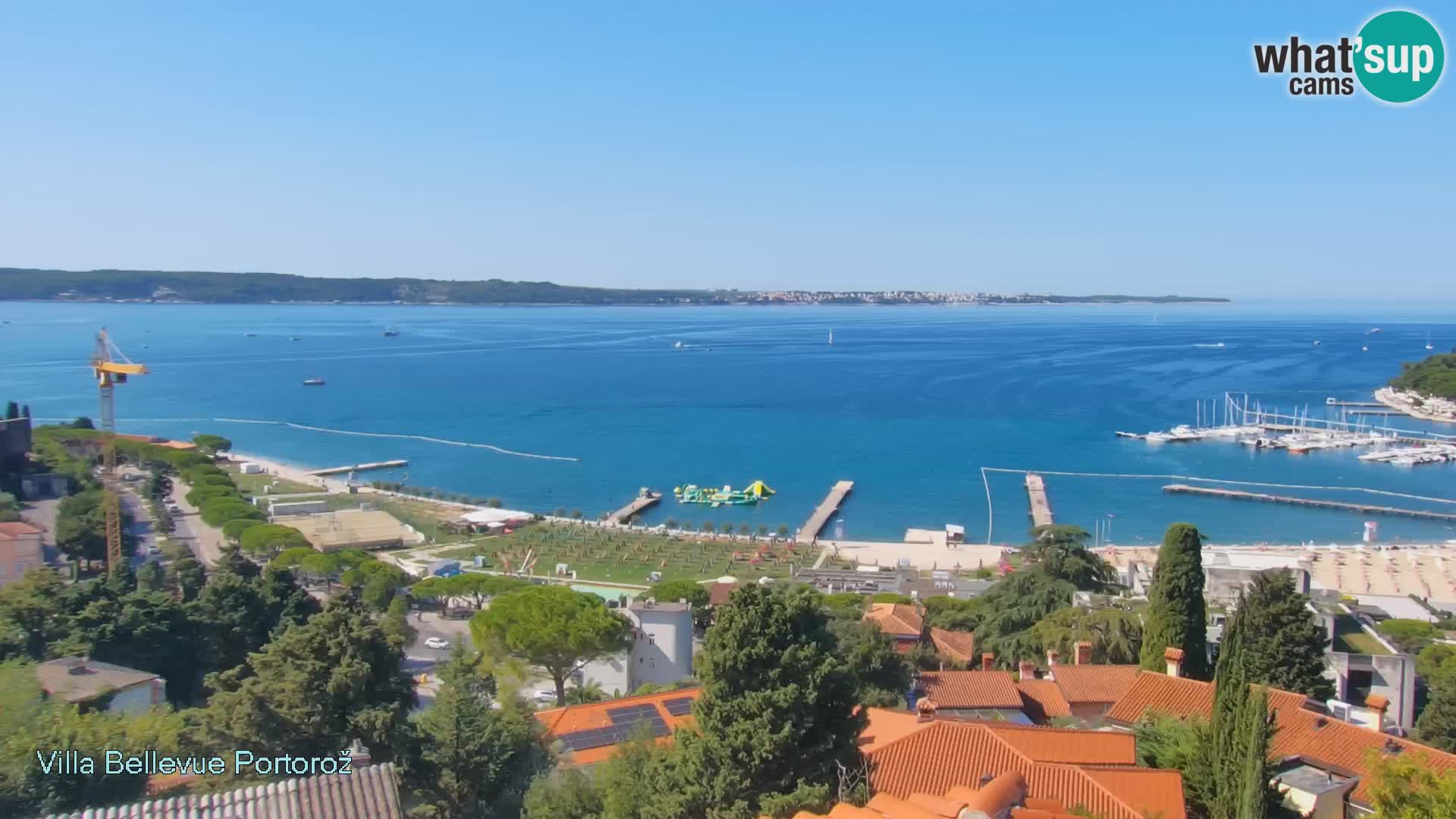 Live Cam Portorož – Panorama Villa Bellevue