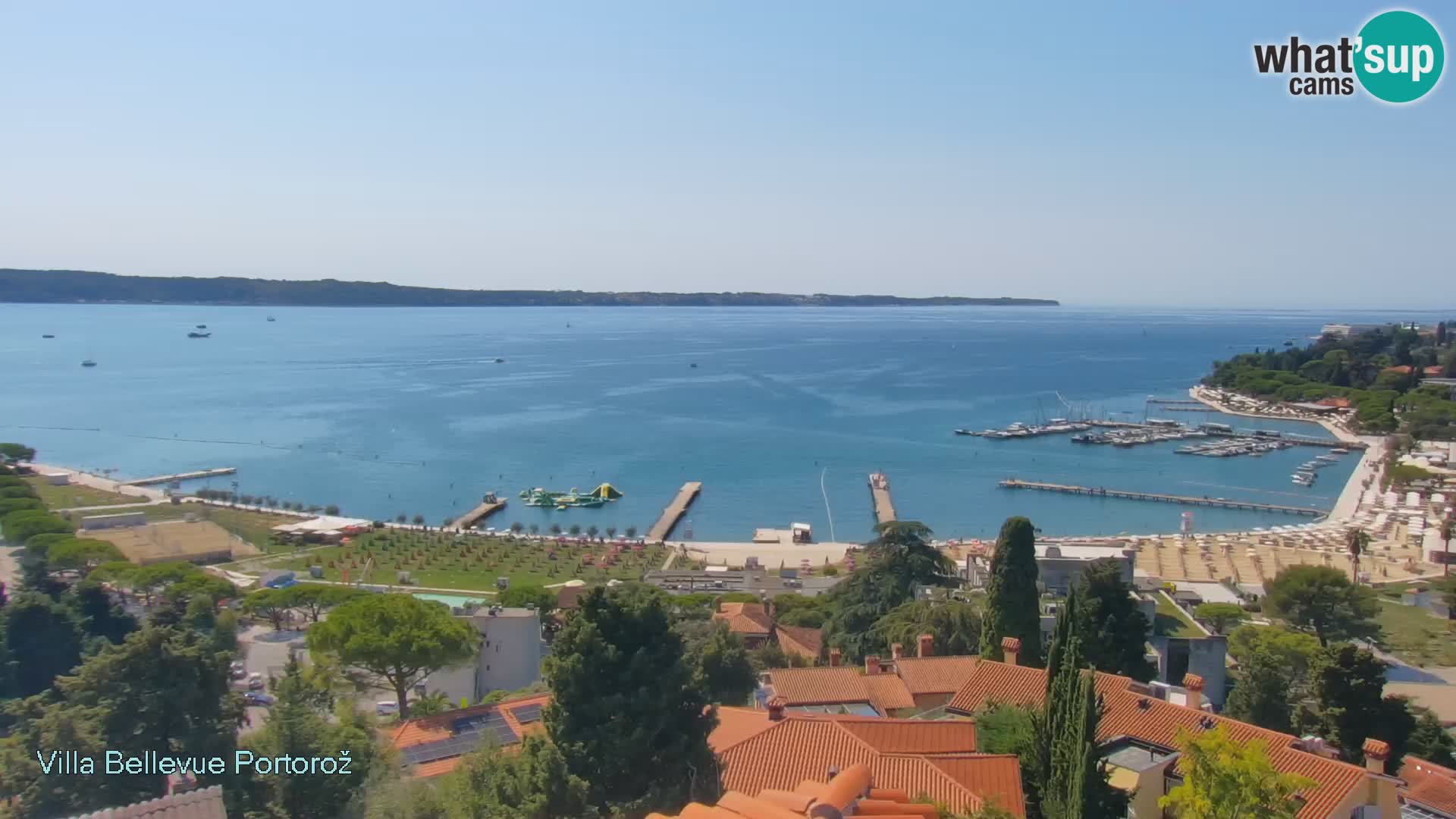 Live Cam Portorož – Panorama Villa Bellevue
