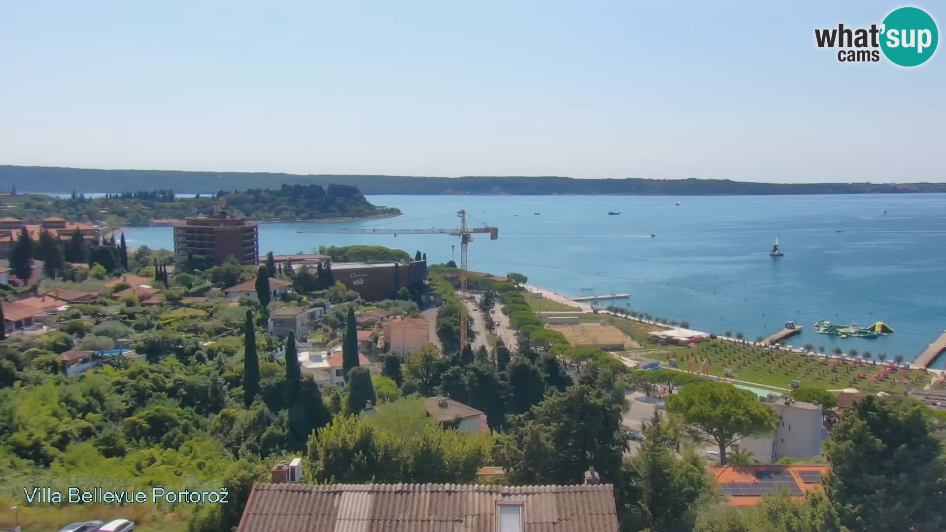 Live Cam Portorož – Panorama Villa Bellevue