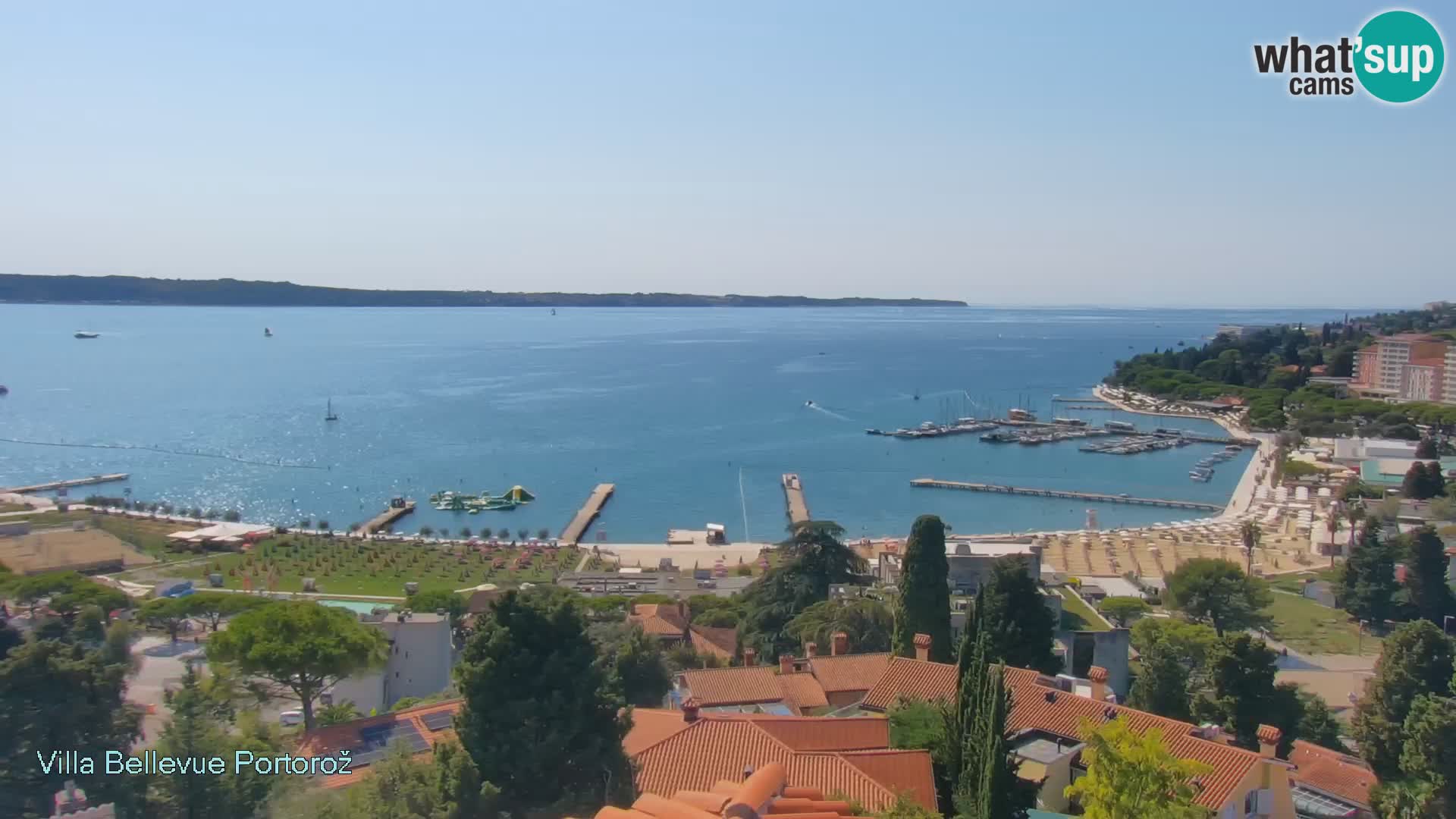 Live Cam Portorož – Panorama Villa Bellevue