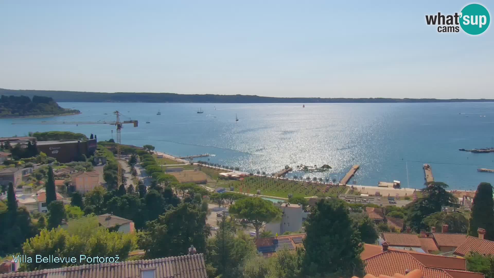 Live Cam Portorož – Panorama Villa Bellevue