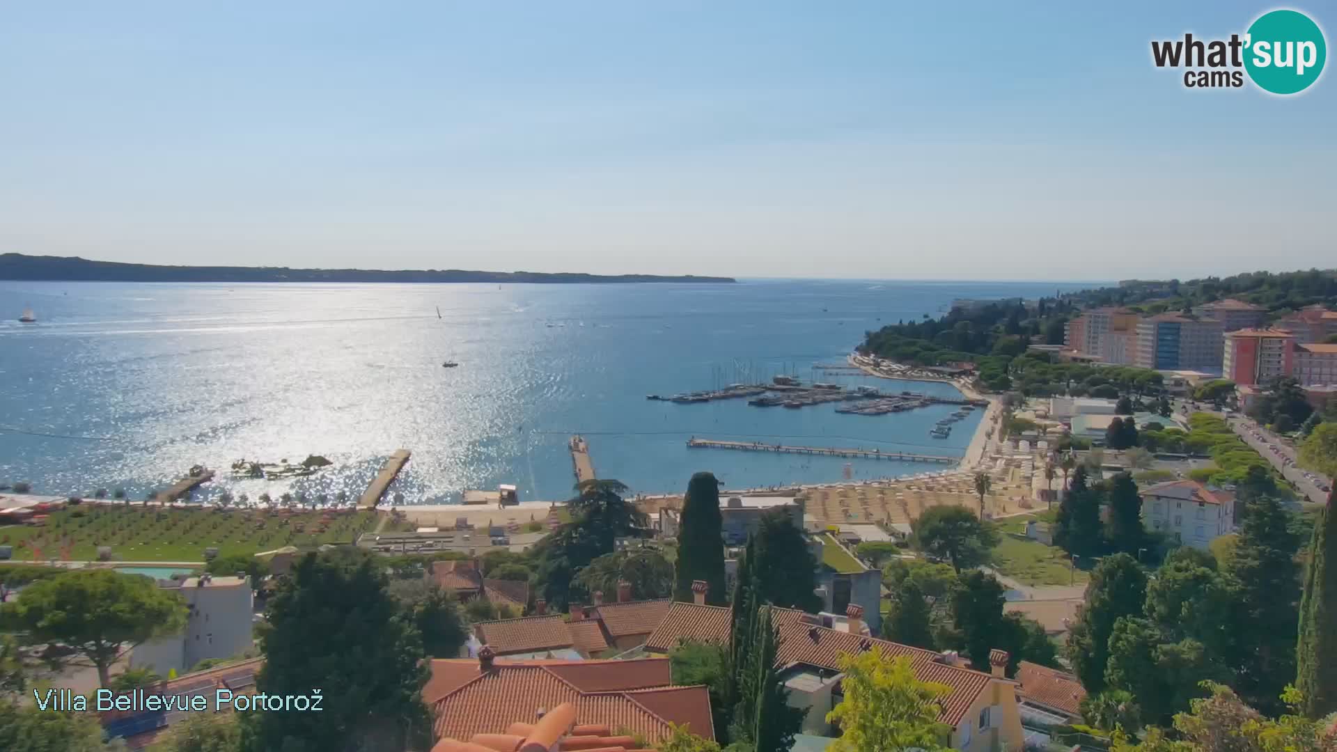Live Cam Portorož – Panorama Villa Bellevue