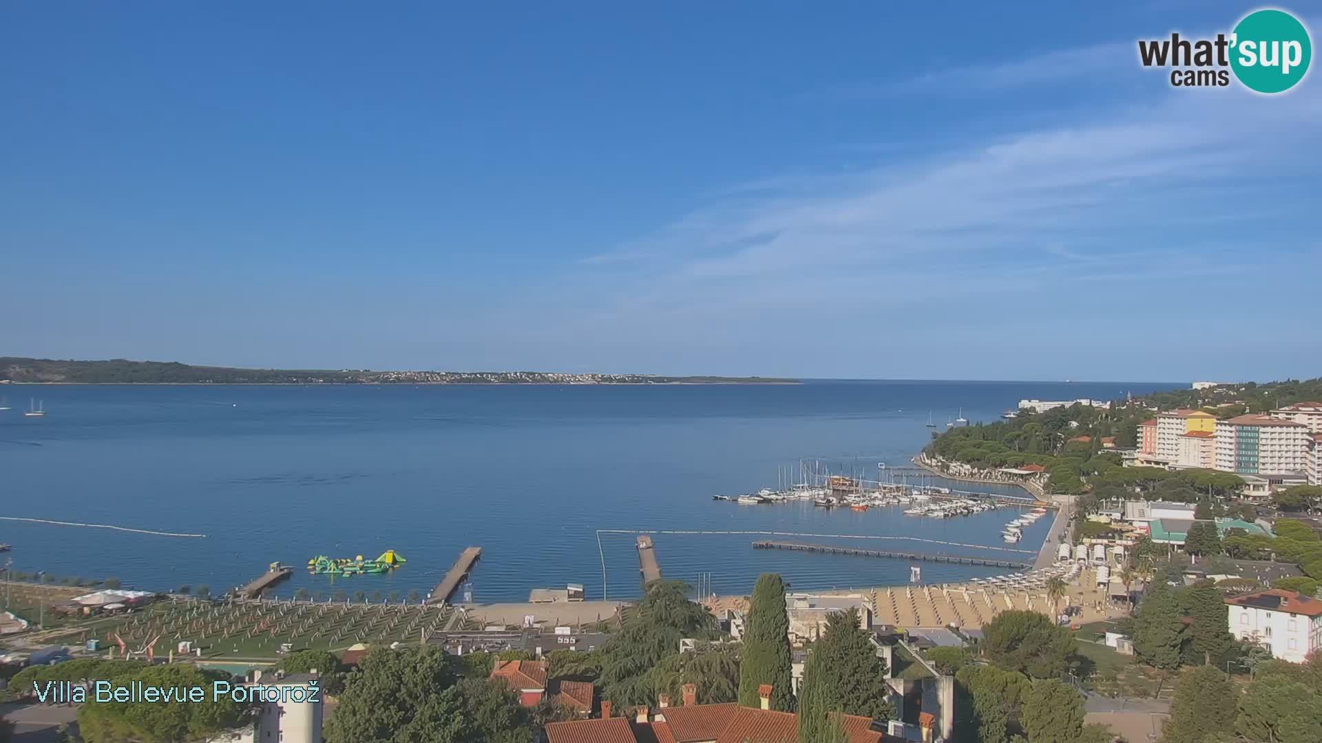 Live Cam Portorož – Panorama Villa Bellevue
