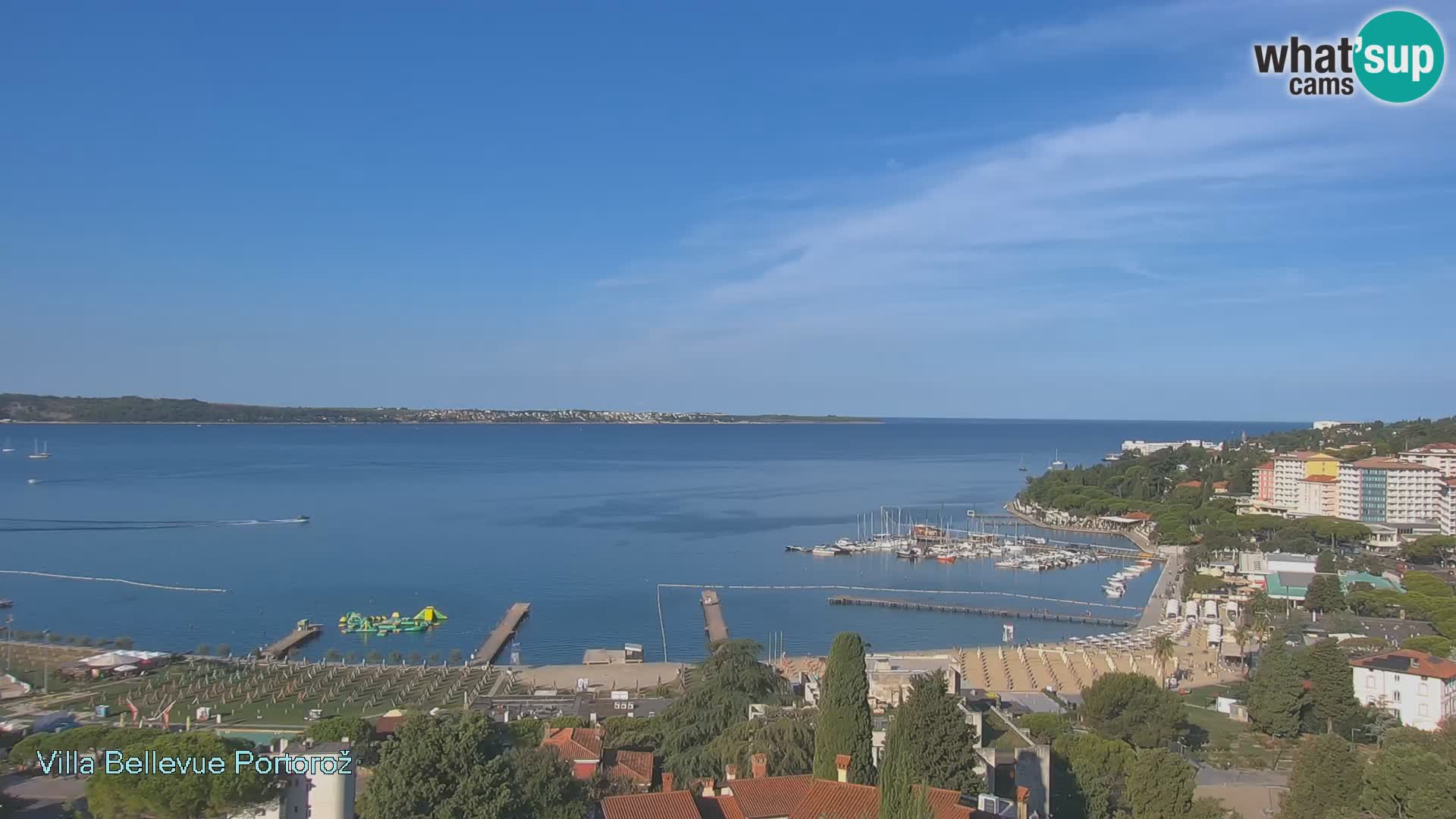 Live Cam Portorož – Panorama Villa Bellevue