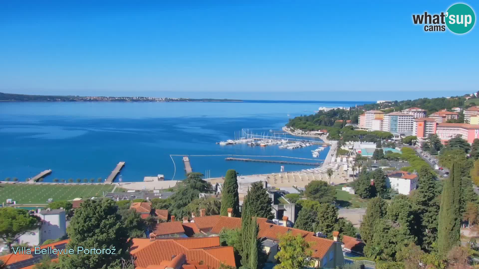 Live Cam Portorož – Panorama Villa Bellevue
