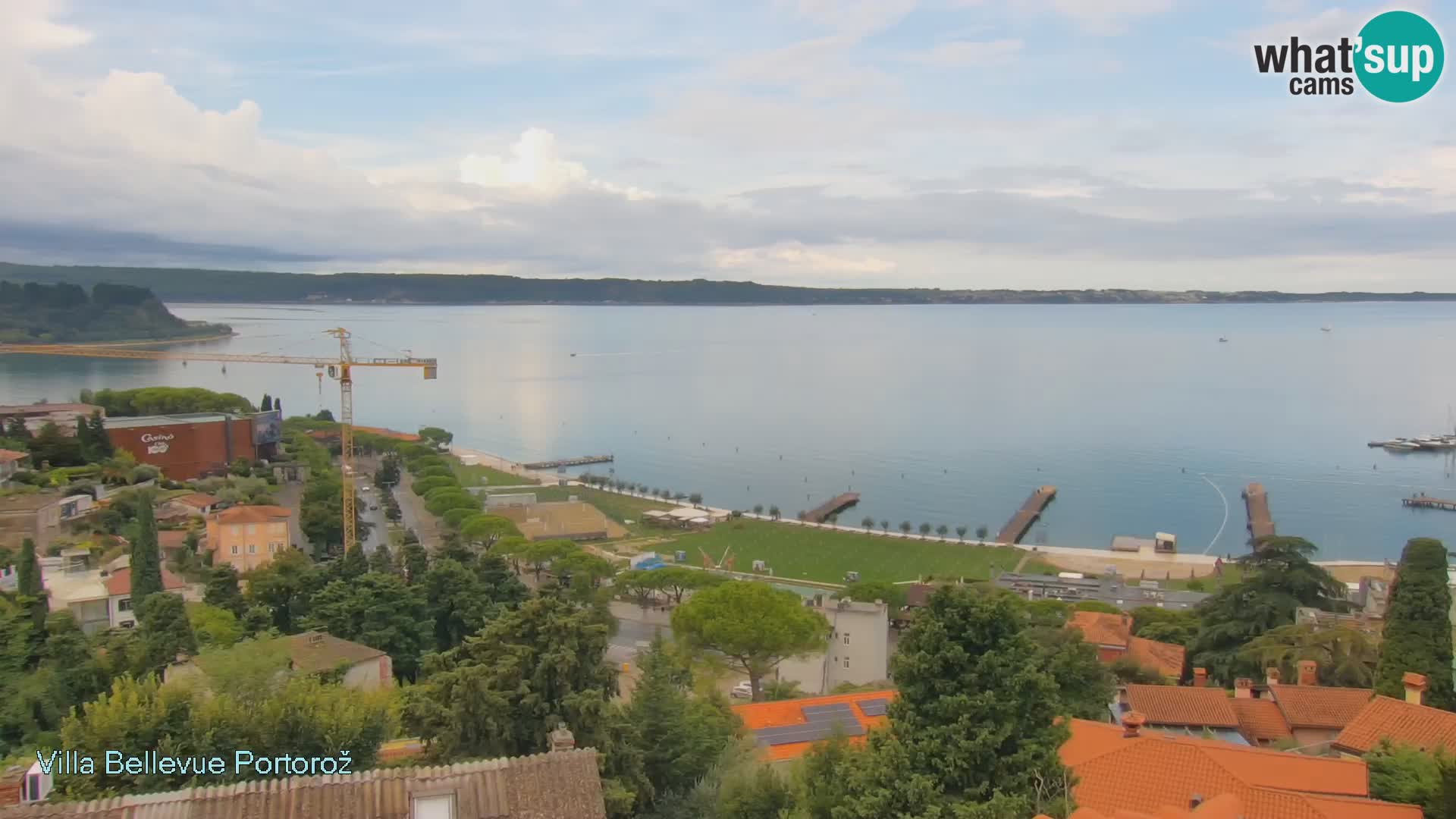 Webcam Portorož – Panorama Villa Bellevue