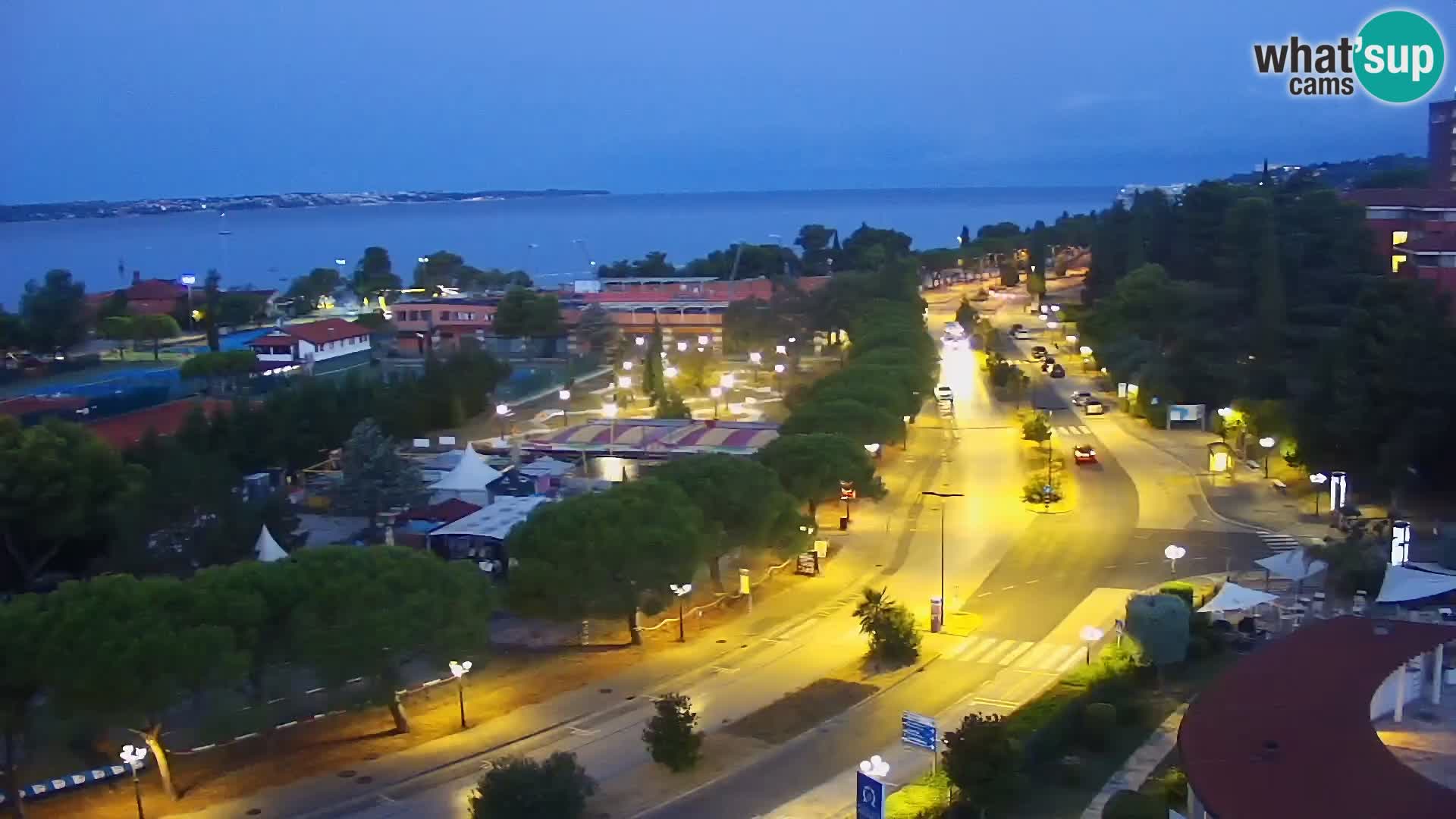 Marina di Portorose e il golfo di Piran