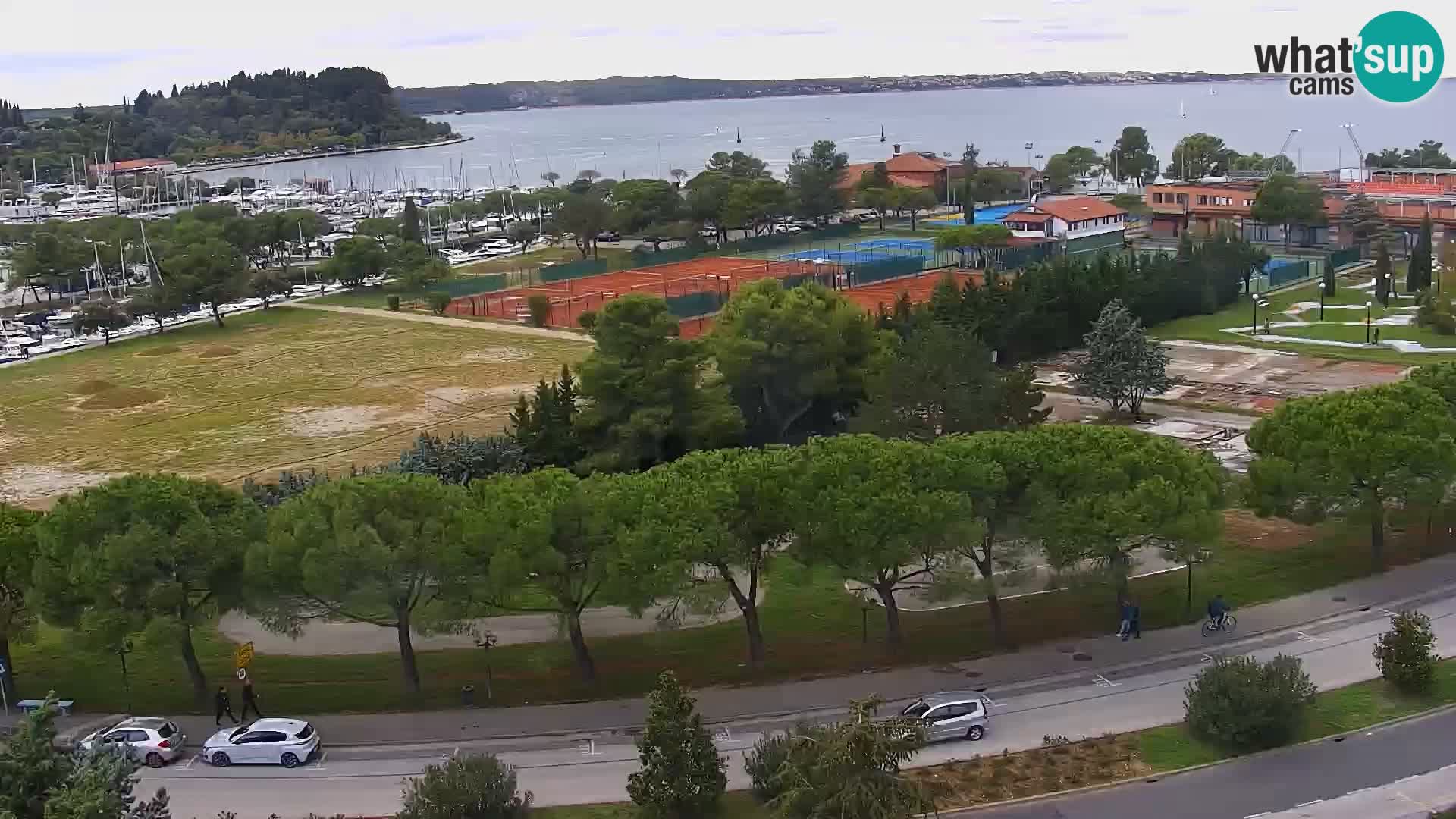 Marina di Portorose e il golfo di Piran