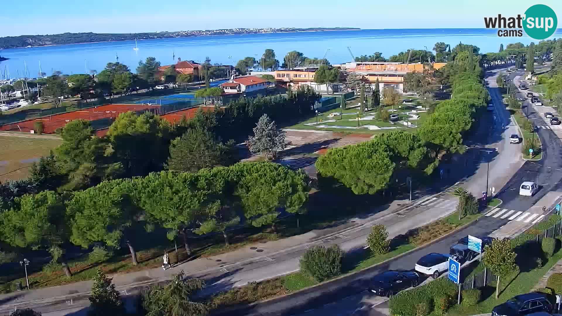 Portorož Marina et le golfe de Piran