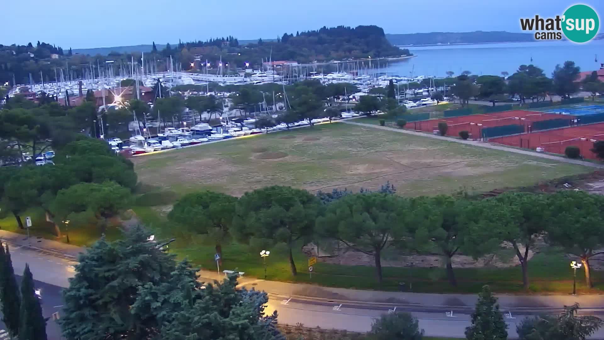 Portorož Marina et le golfe de Piran