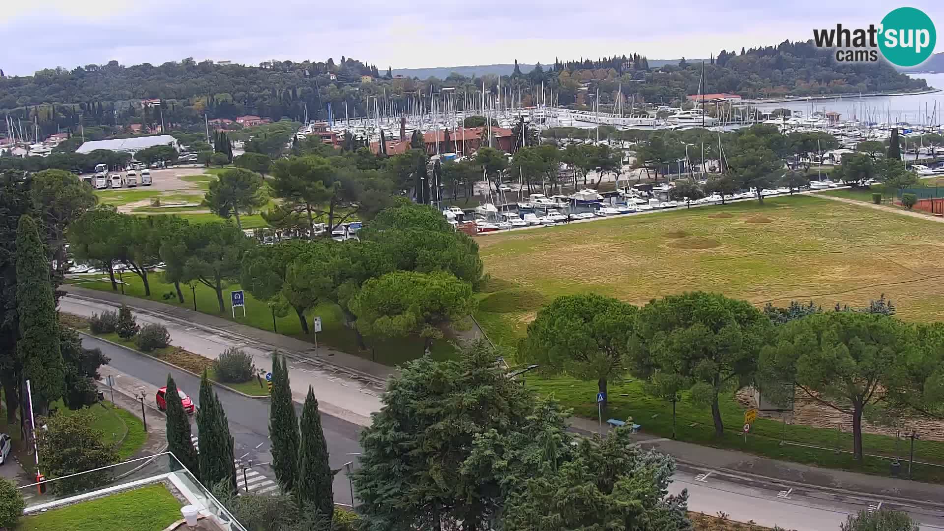 Portorož Marina y el golfo de Piran