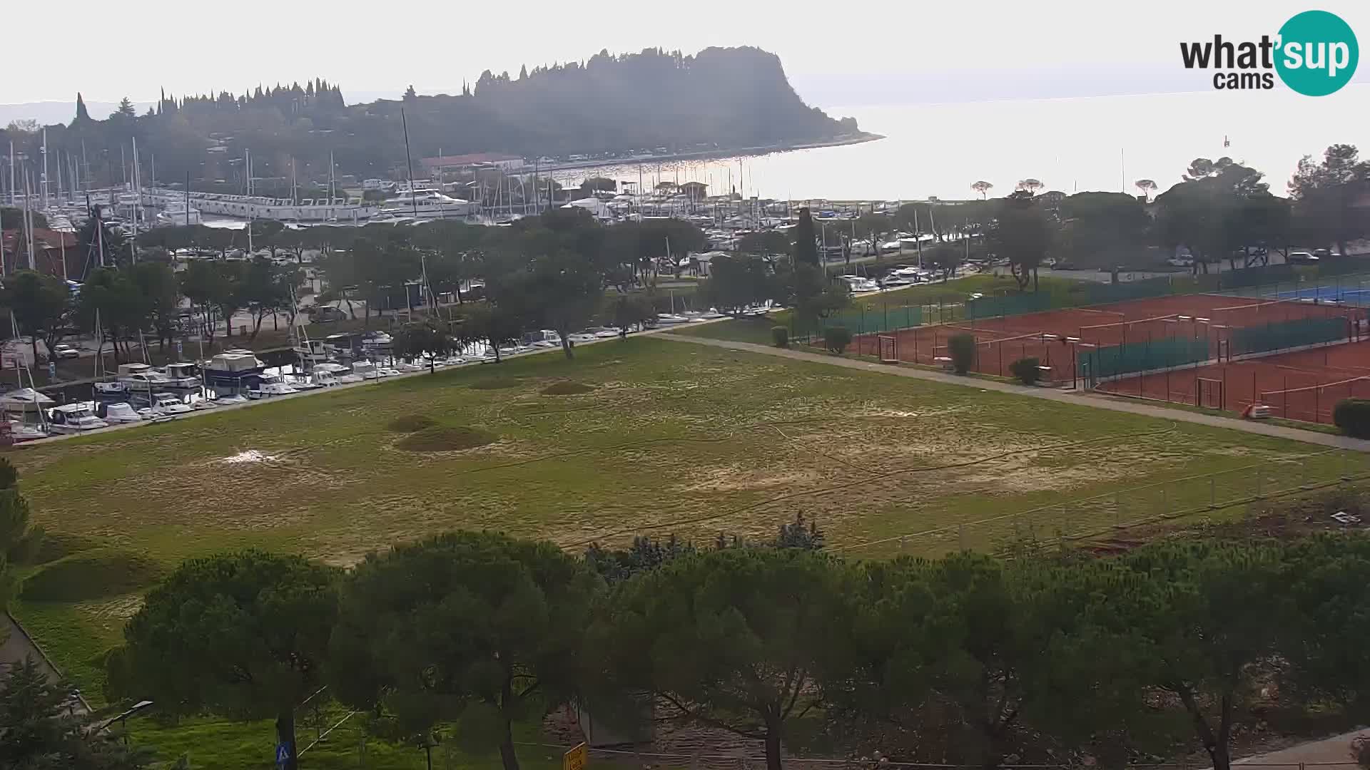 Marina di Portorose e il golfo di Piran