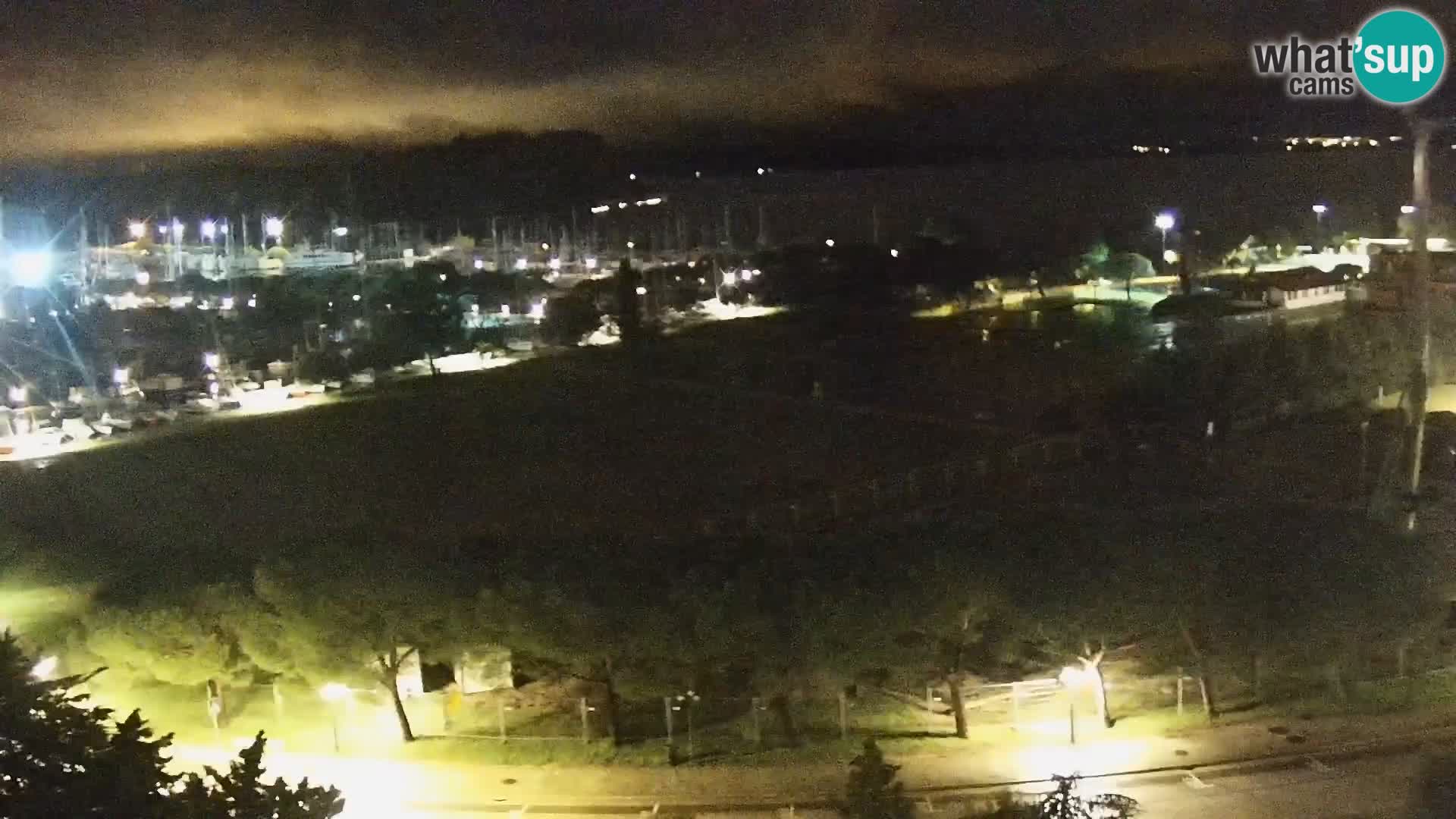 Portorose Live Webcam – vista sulla marina e i campi da tennis