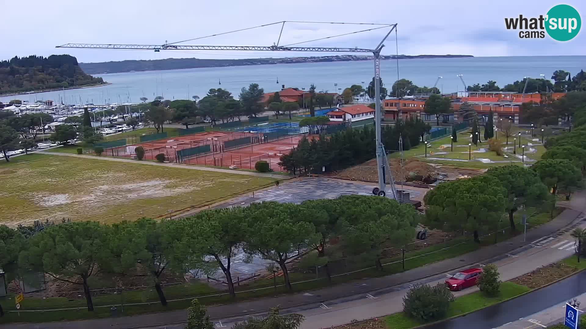 Marina di Portorose e il golfo di Piran