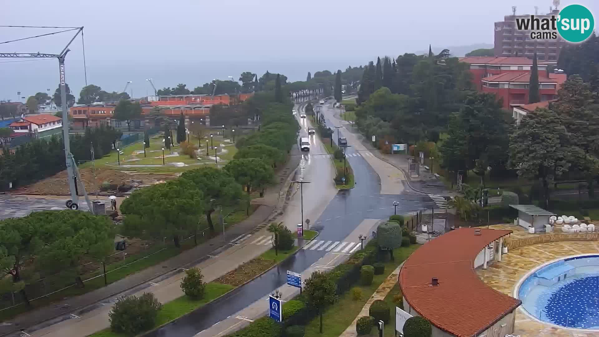 Marina di Portorose e il golfo di Piran