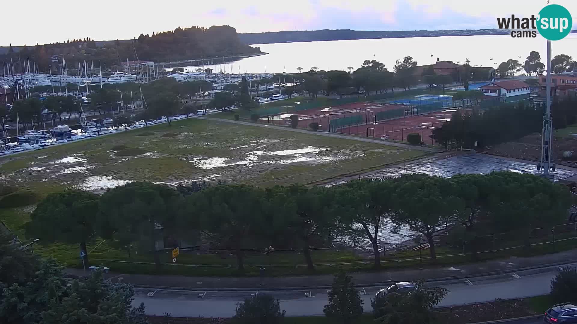 Marina di Portorose e il golfo di Piran