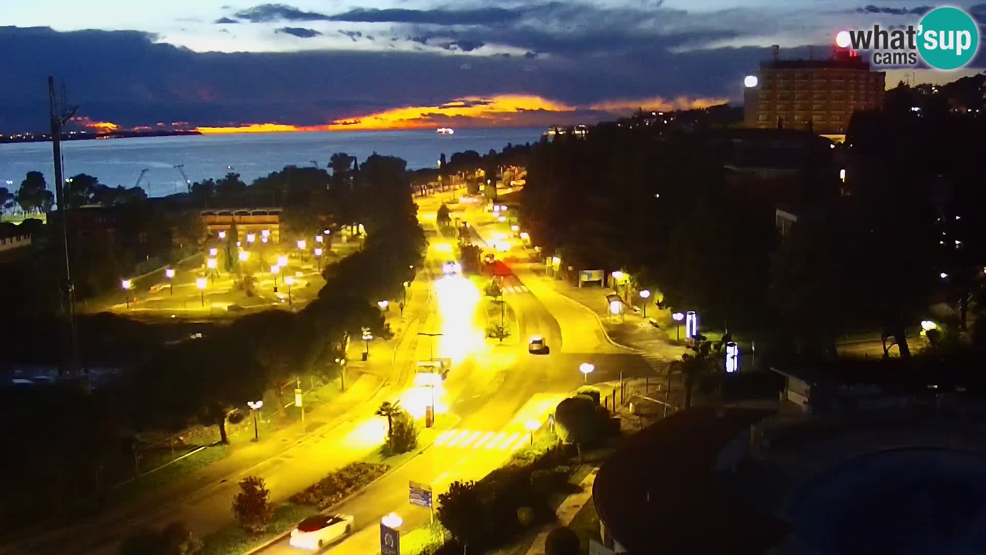 Portorož Marina y el golfo de Piran