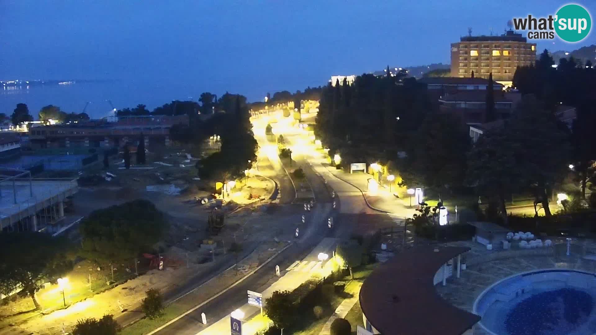 Portorož Marina y el golfo de Piran