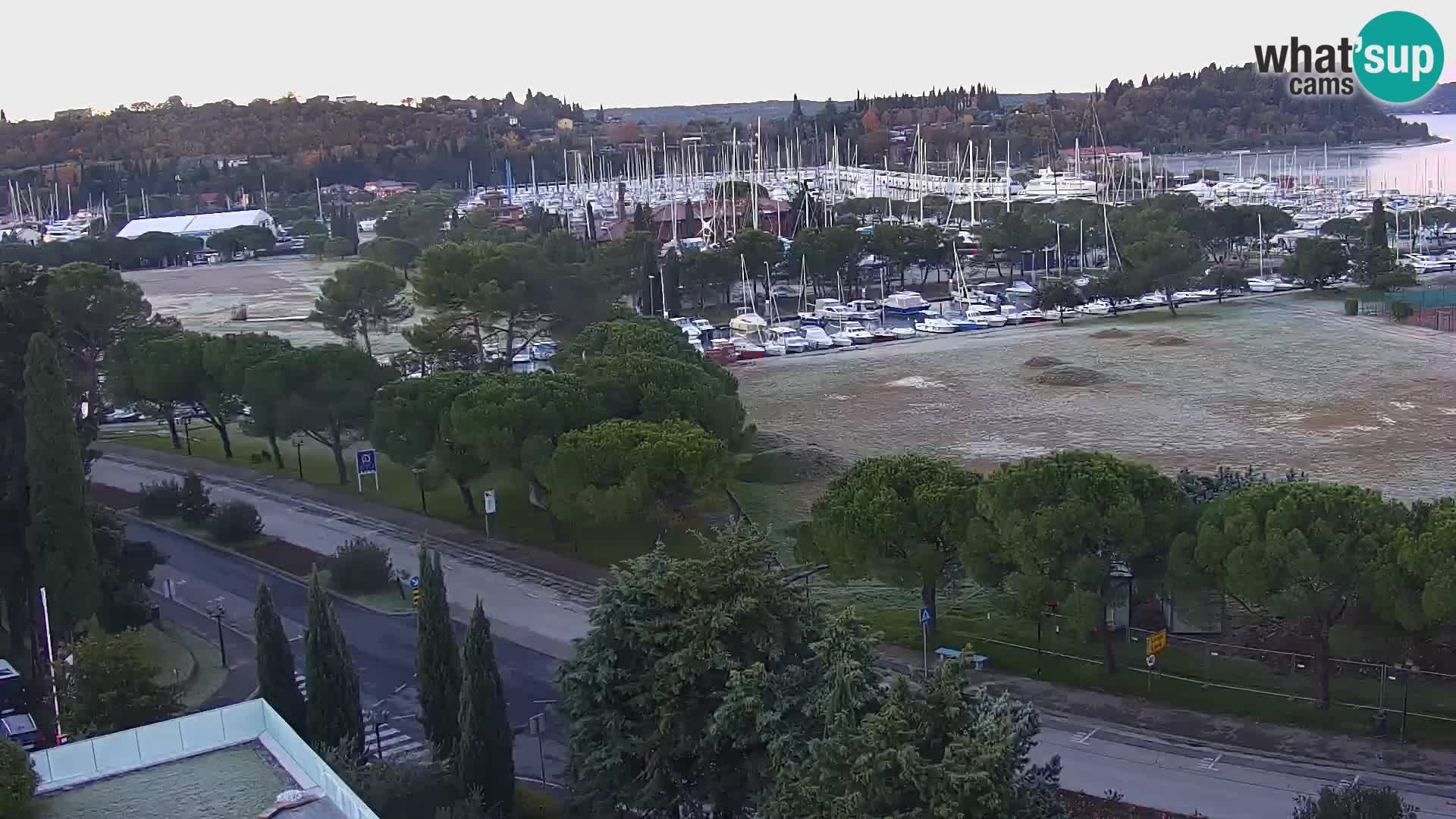 Portorož Marina y el golfo de Piran