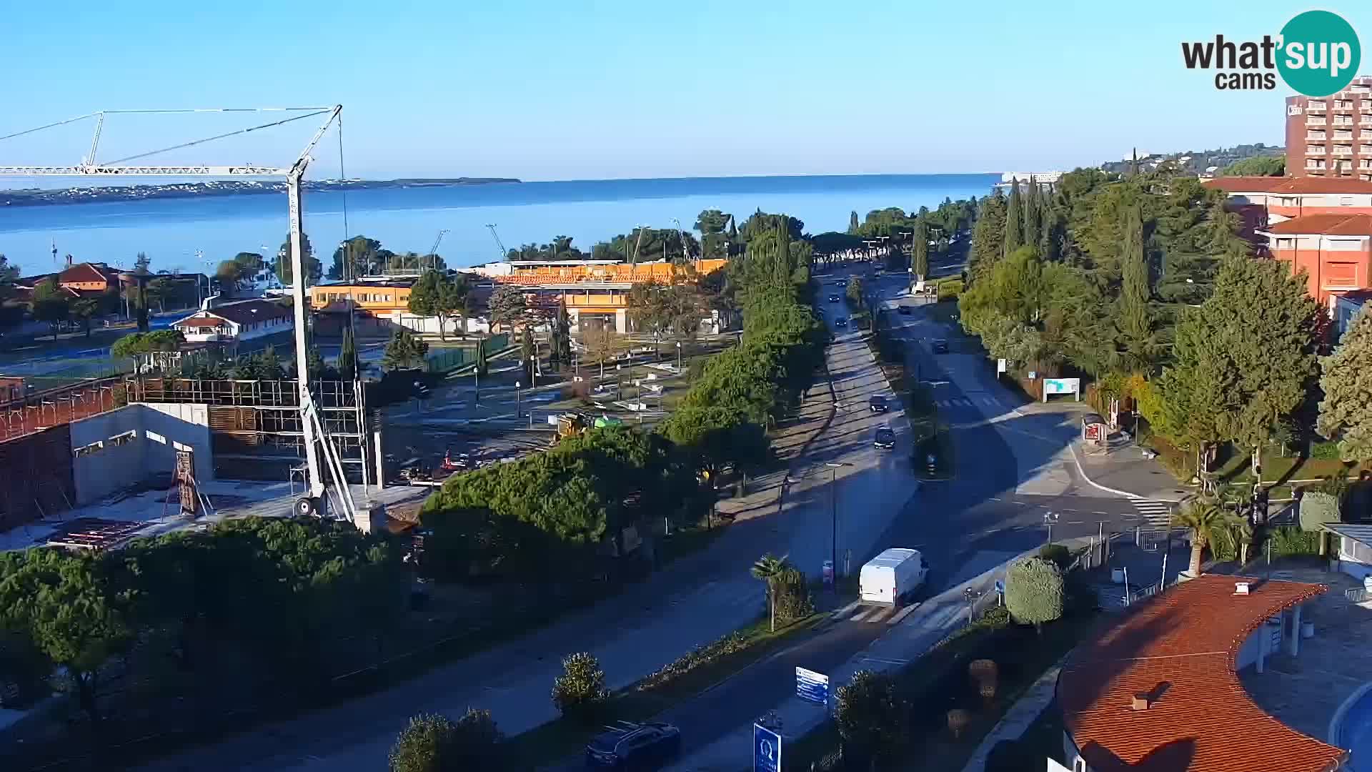 Portorož Marina y el golfo de Piran