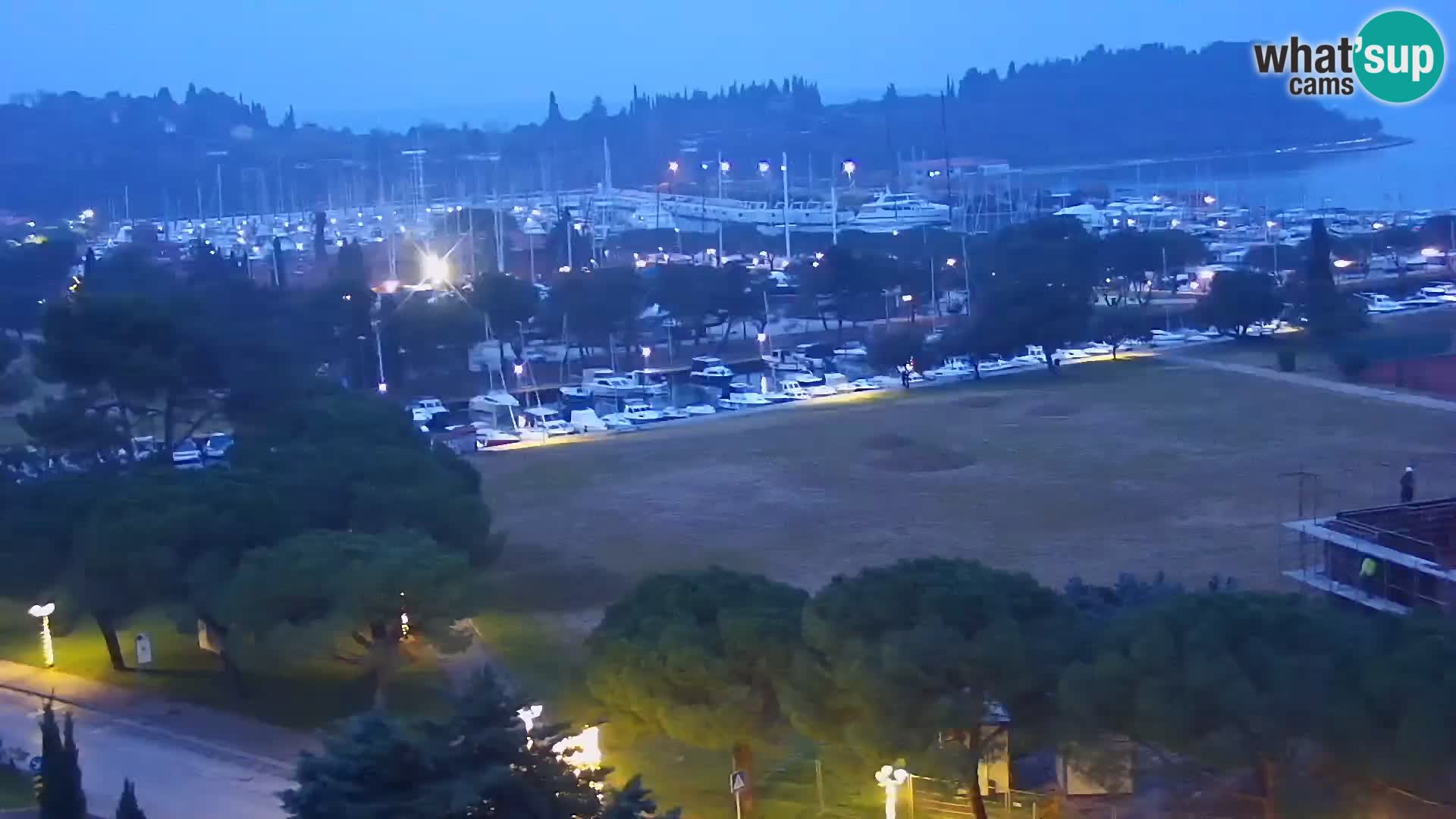 Marina di Portorose e il golfo di Piran