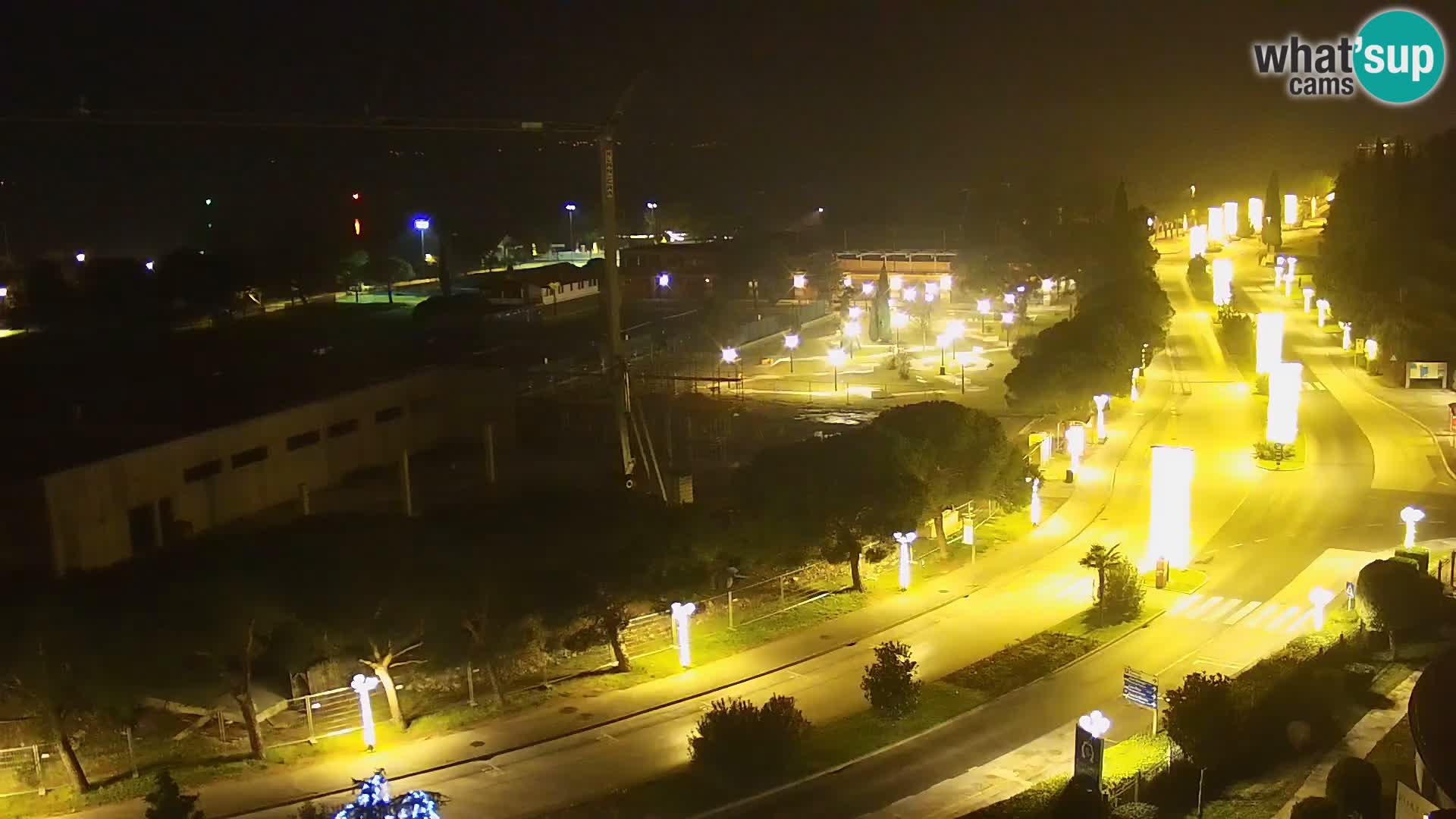 Marina di Portorose e il golfo di Piran