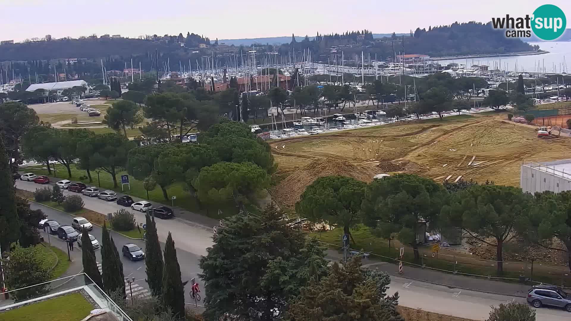 Portorož Marina et le golfe de Piran