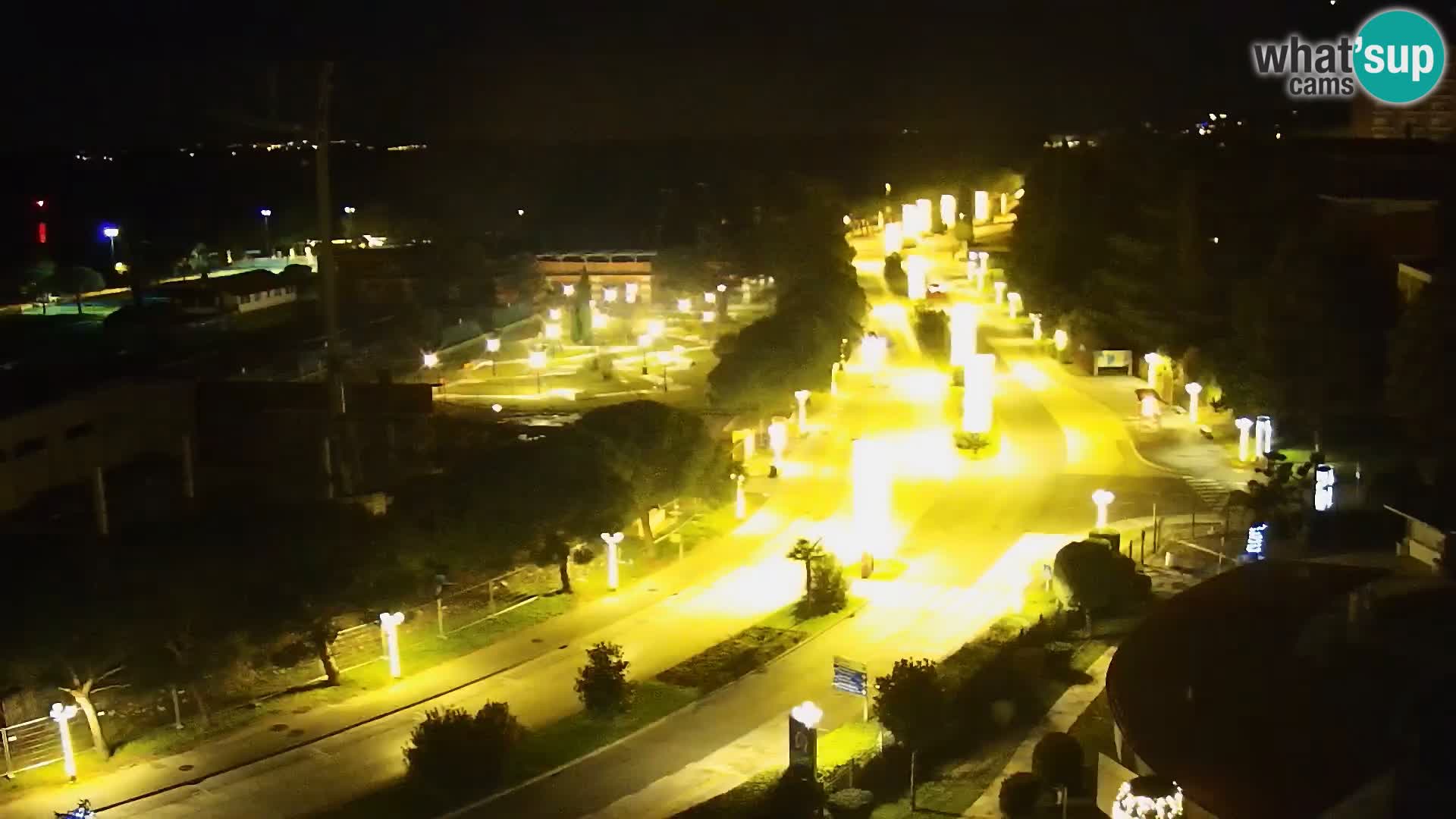 Marina di Portorose e il golfo di Piran