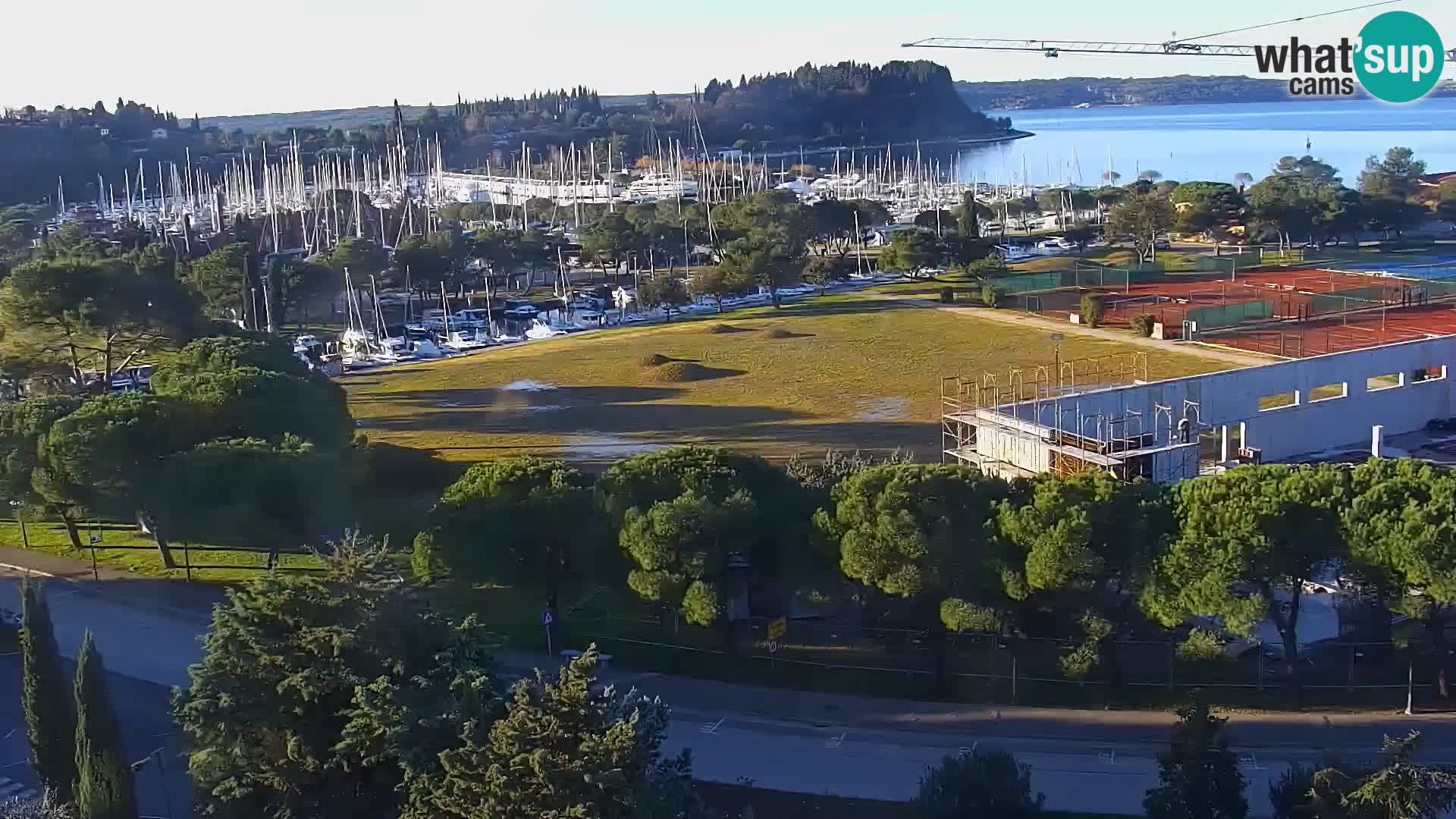 Portorož Marina et le golfe de Piran