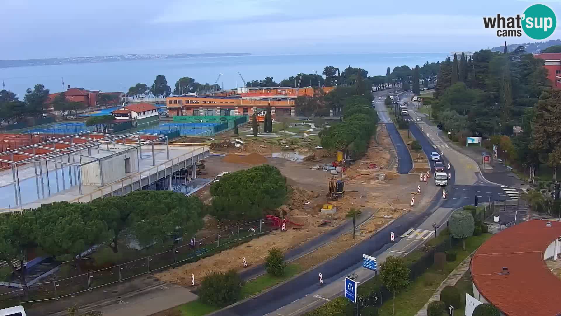 Portorož Marina et le golfe de Piran