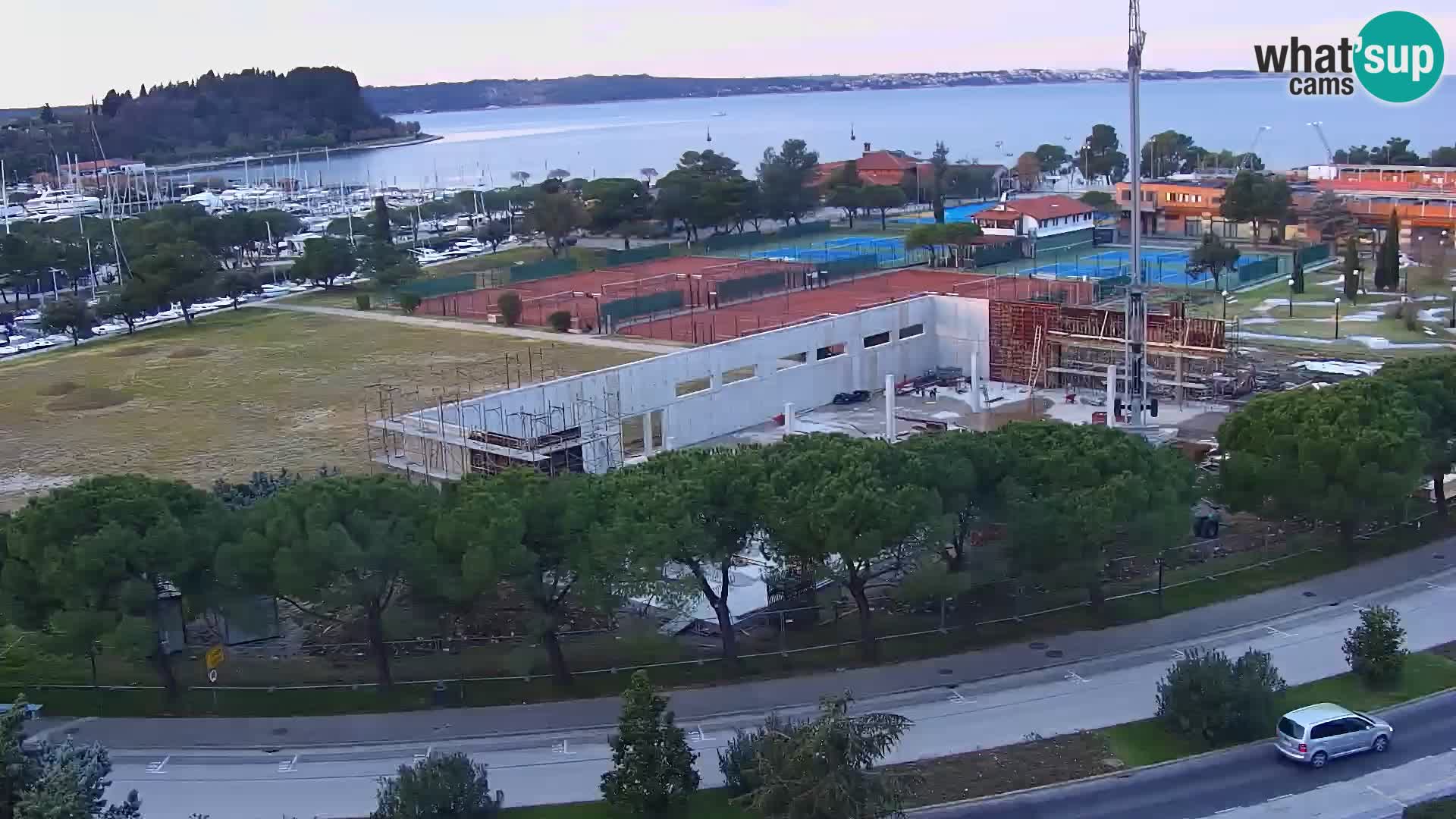 Portorož Marina et le golfe de Piran