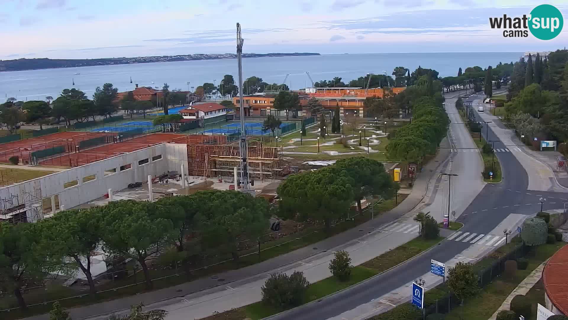 Portorož Marina et le golfe de Piran