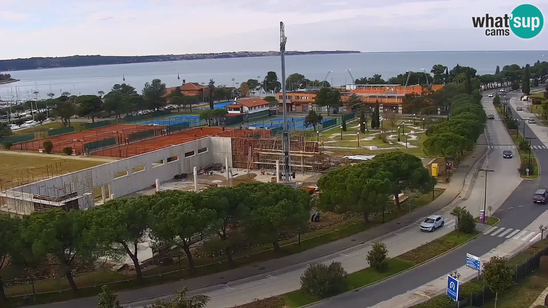 Portorož Marina et le golfe de Piran