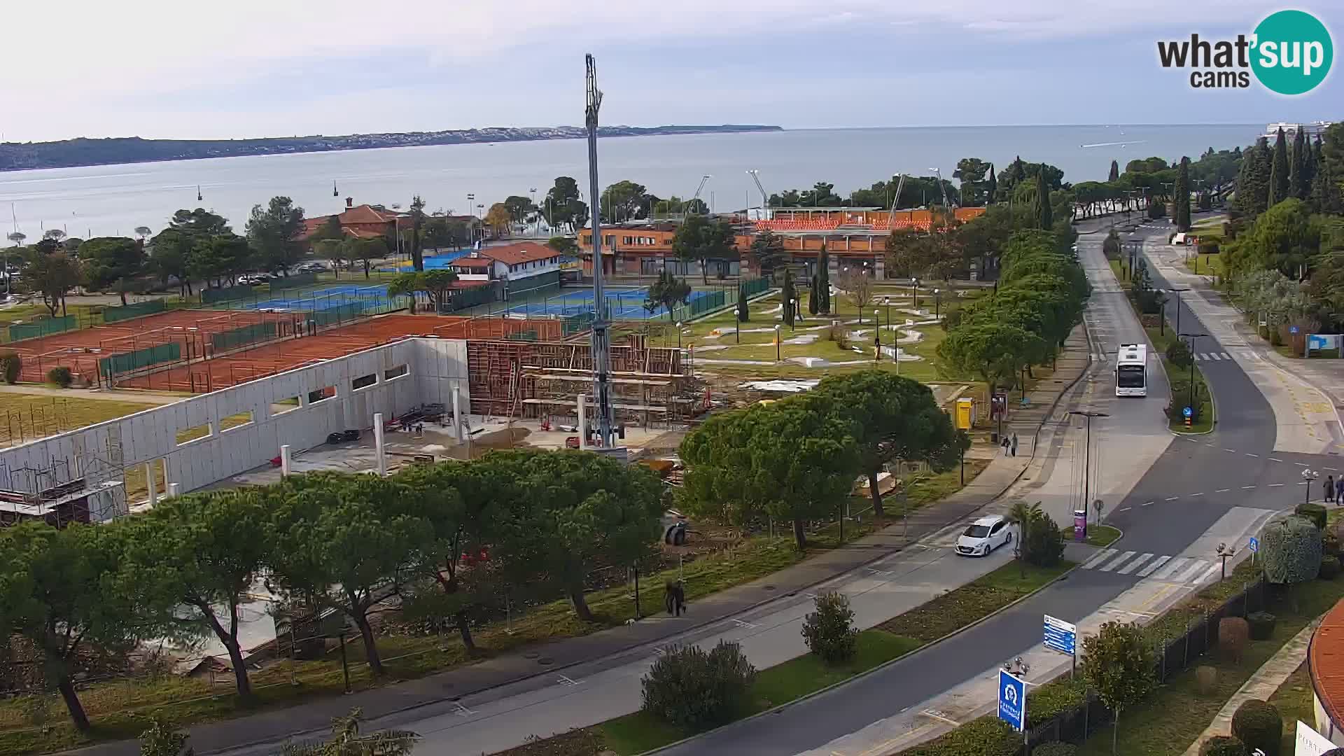 Portorož Marina et le golfe de Piran